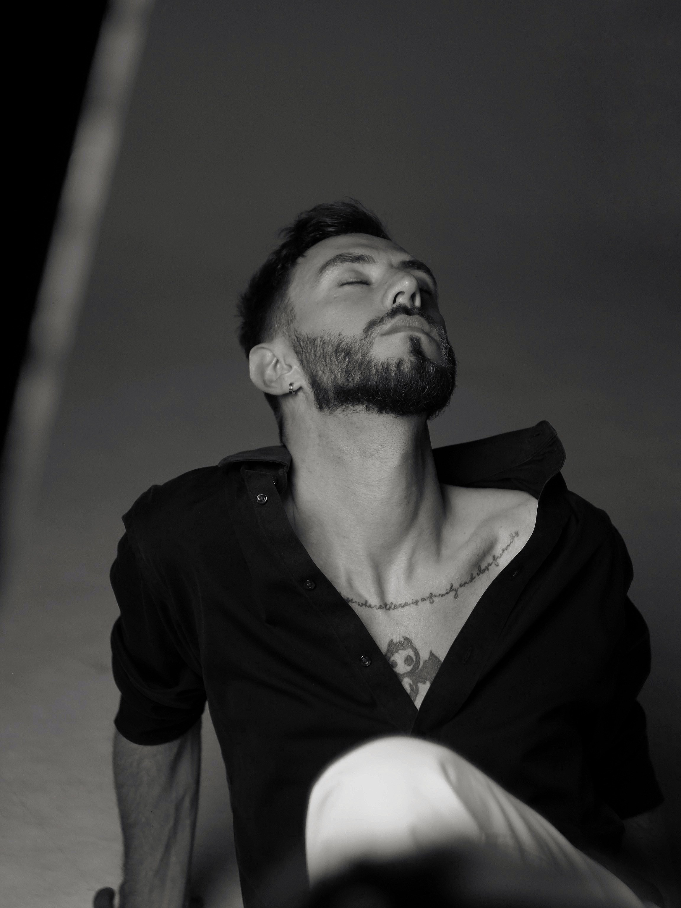 Иван, студия VOGUE. Photography Eva