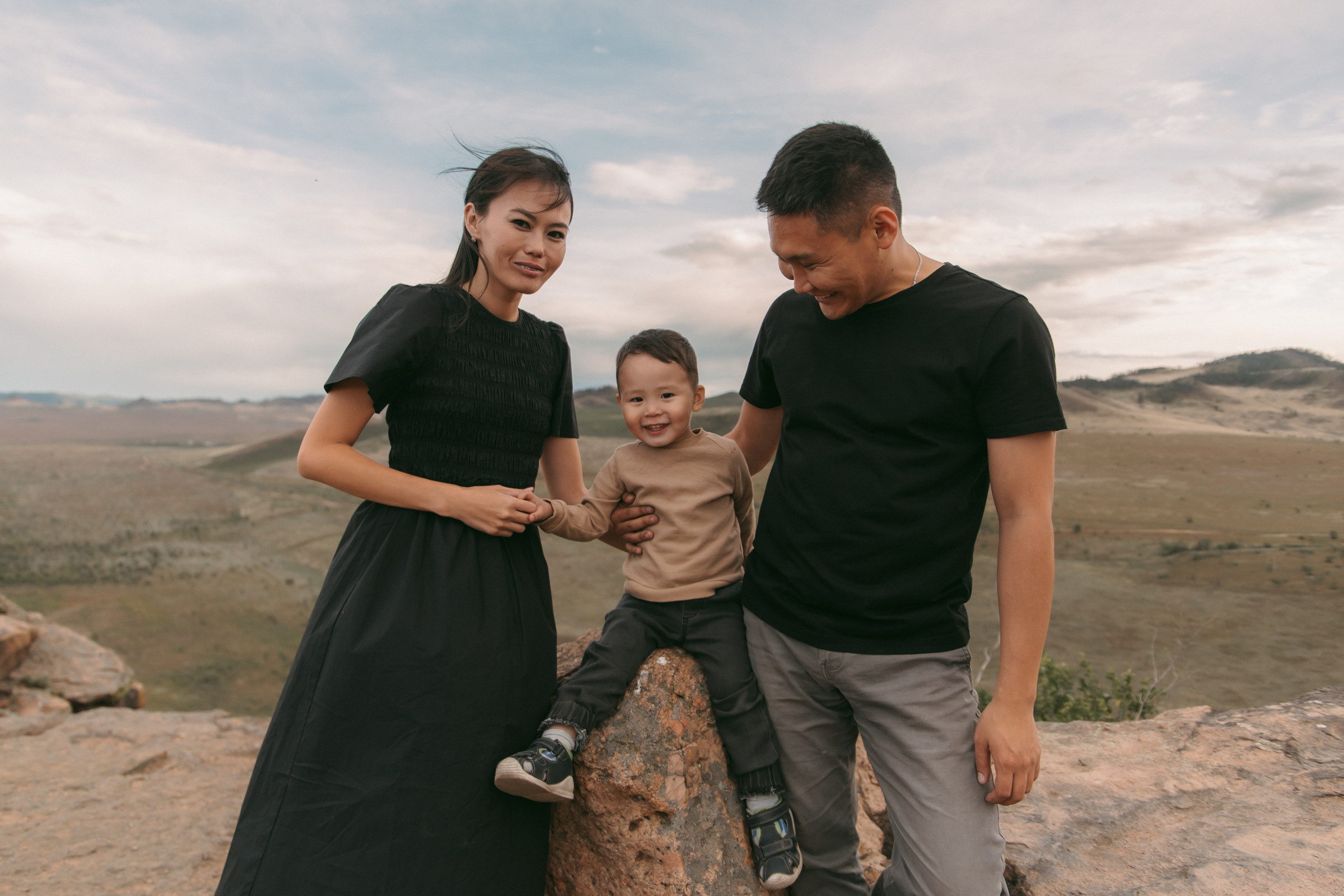 Диана, Владимир и Тимур. Фотограф Улан-Удэ