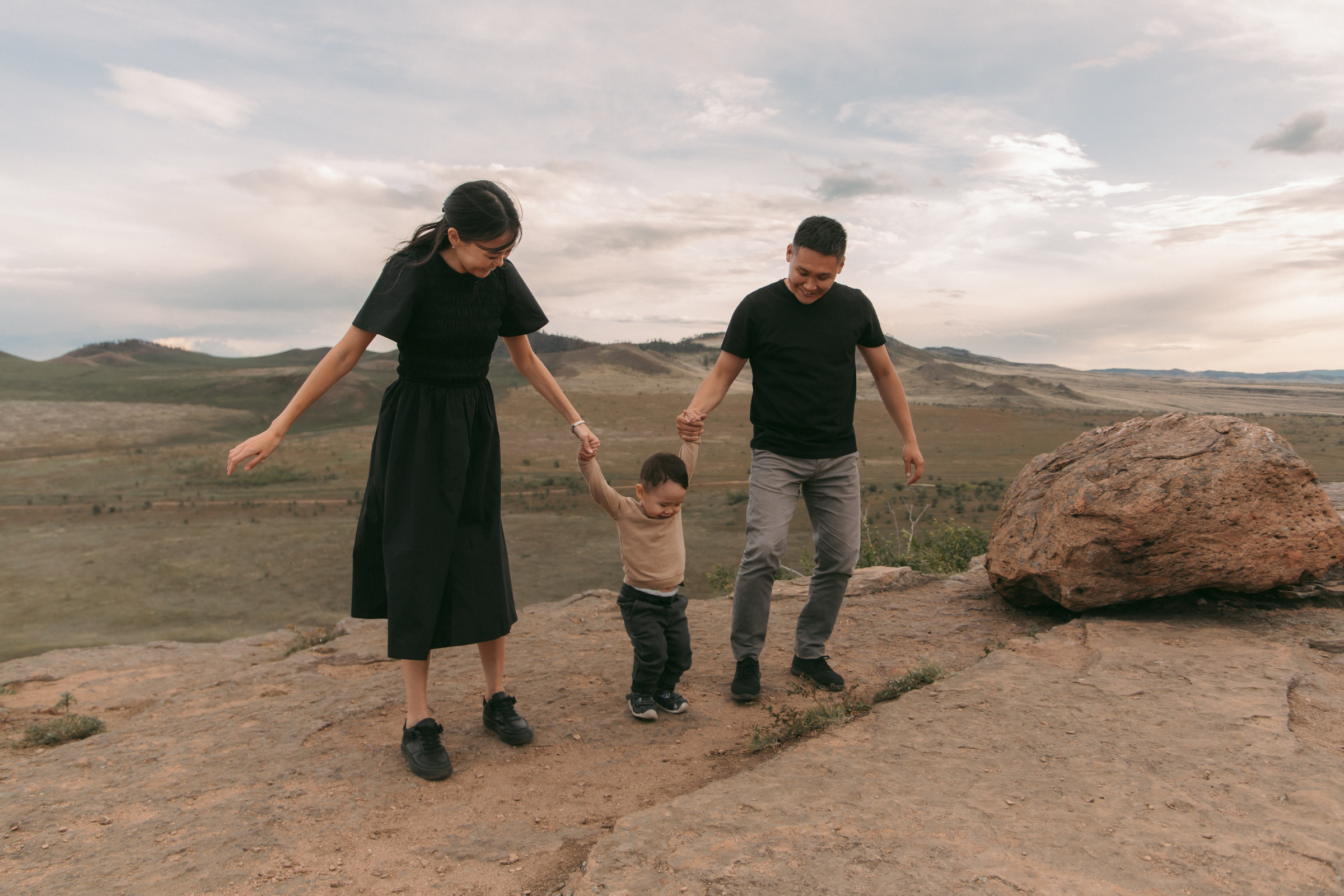 Диана, Владимир и Тимур. Фотограф Улан-Удэ