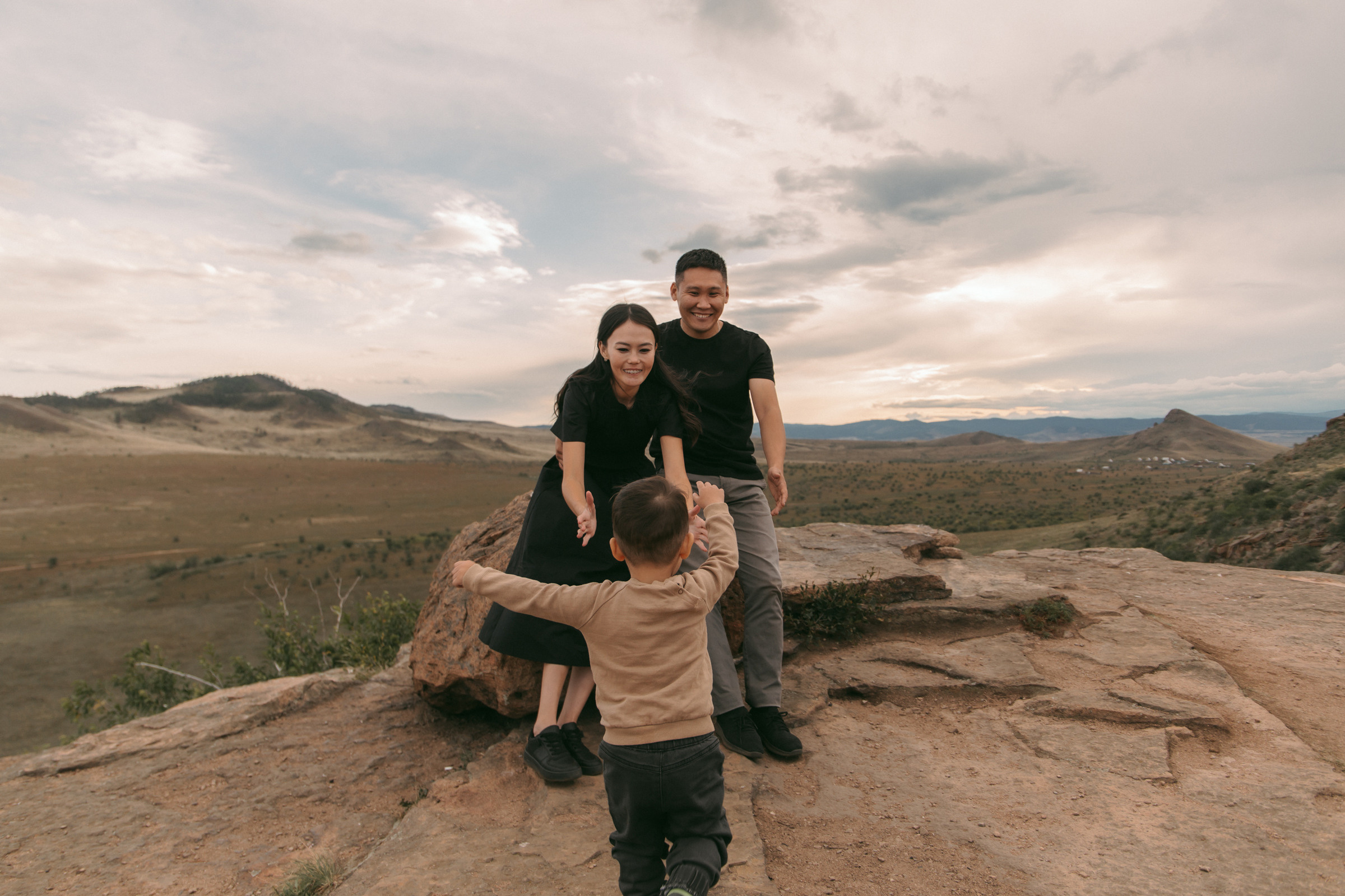 Диана, Владимир и Тимур. Фотограф Улан-Удэ