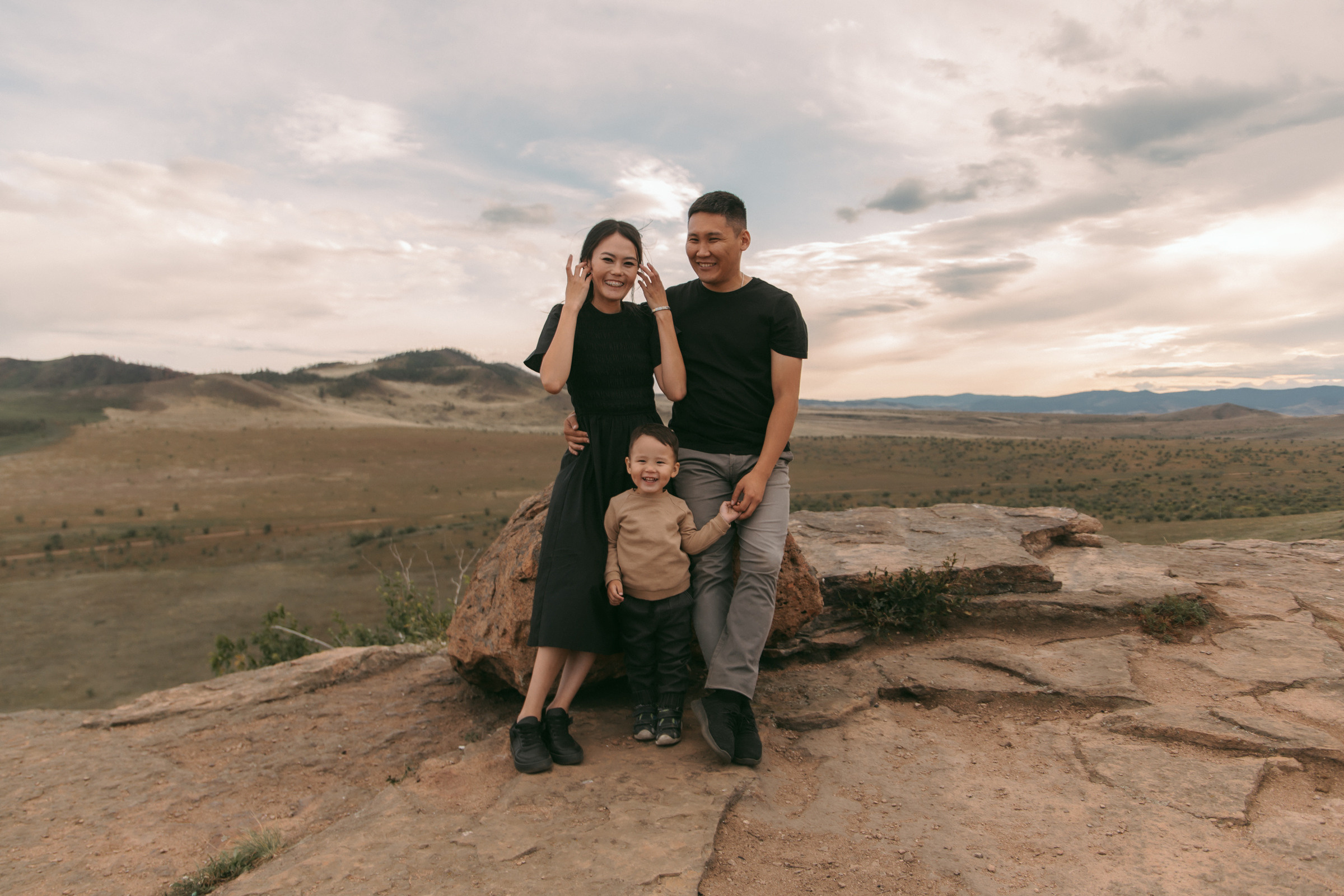 Диана, Владимир и Тимур. Фотограф Улан-Удэ