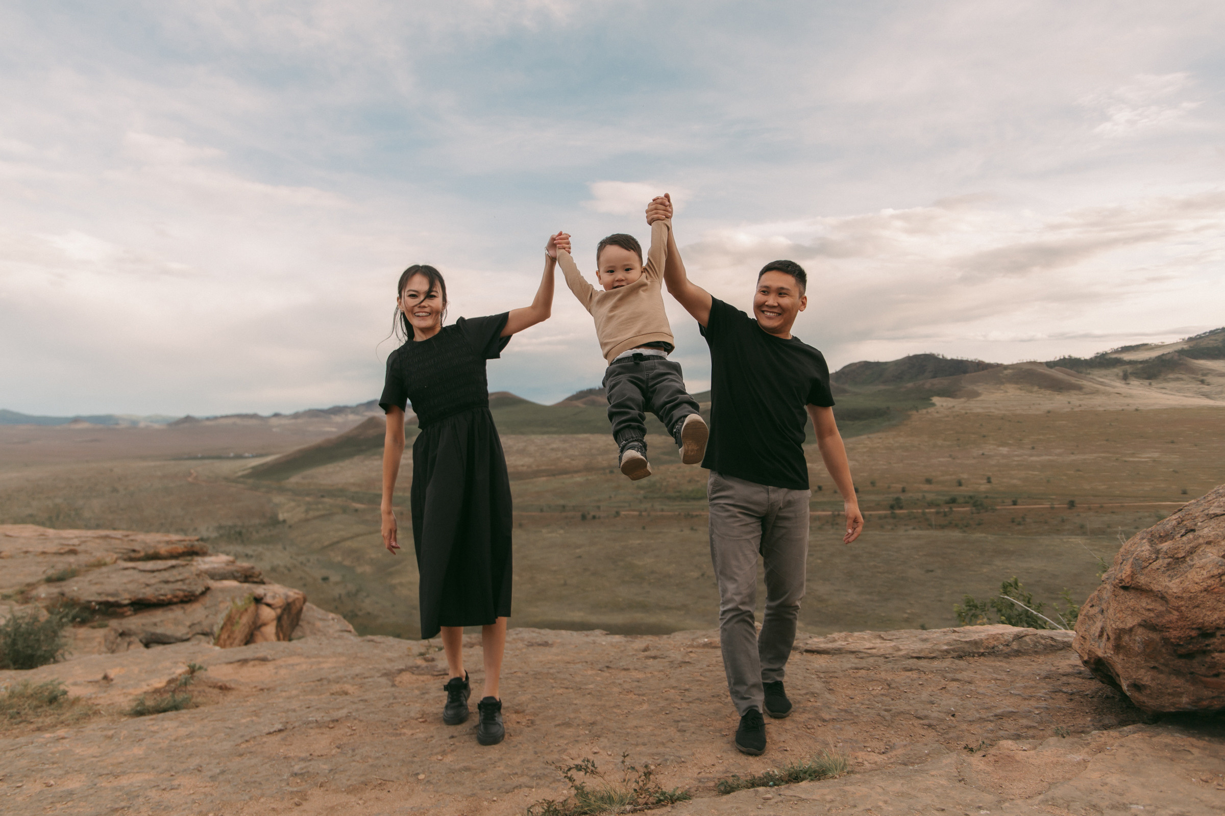 Диана, Владимир и Тимур. Фотограф Улан-Удэ