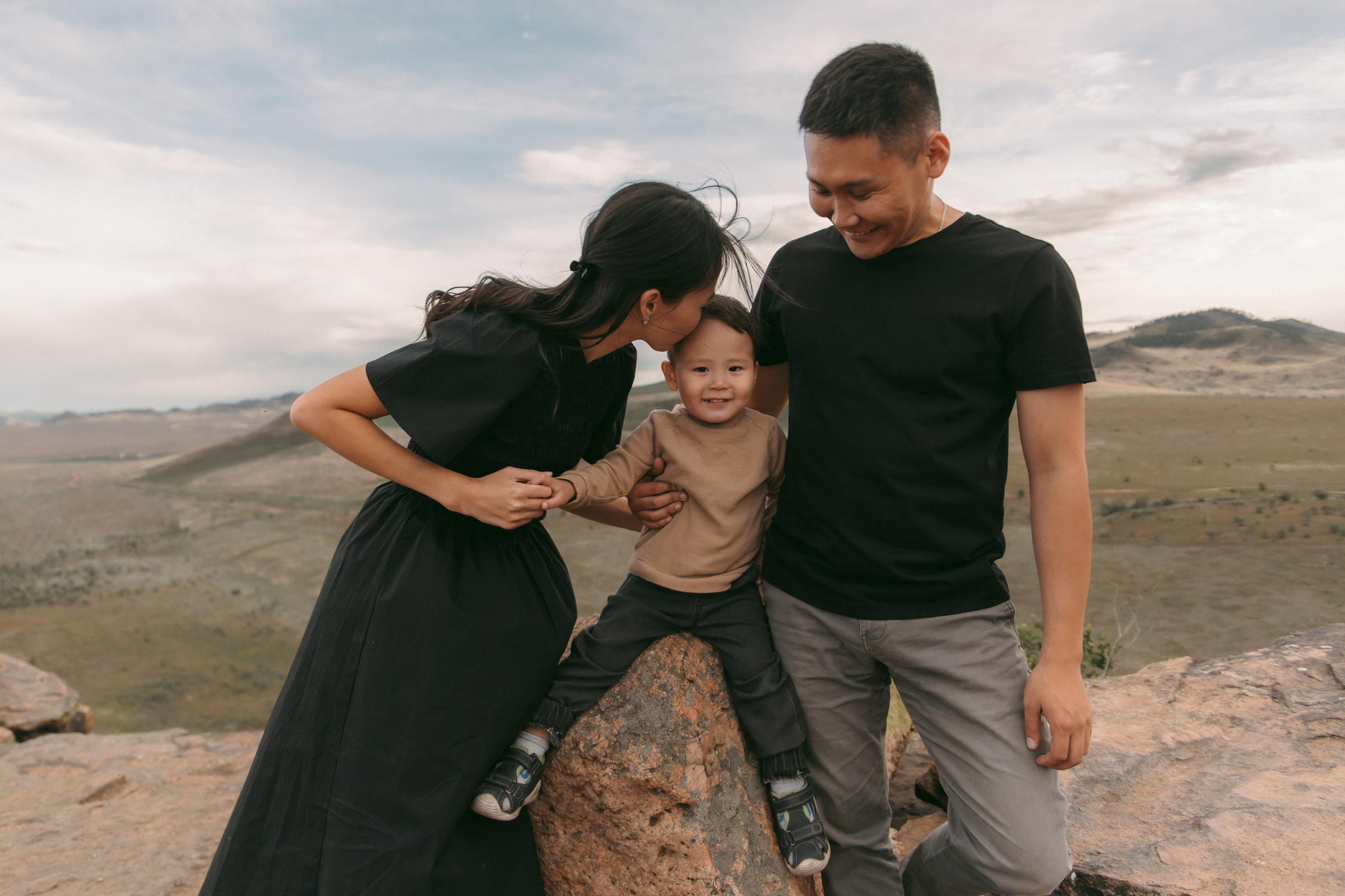 Диана, Владимир и Тимур. Фотограф Улан-Удэ