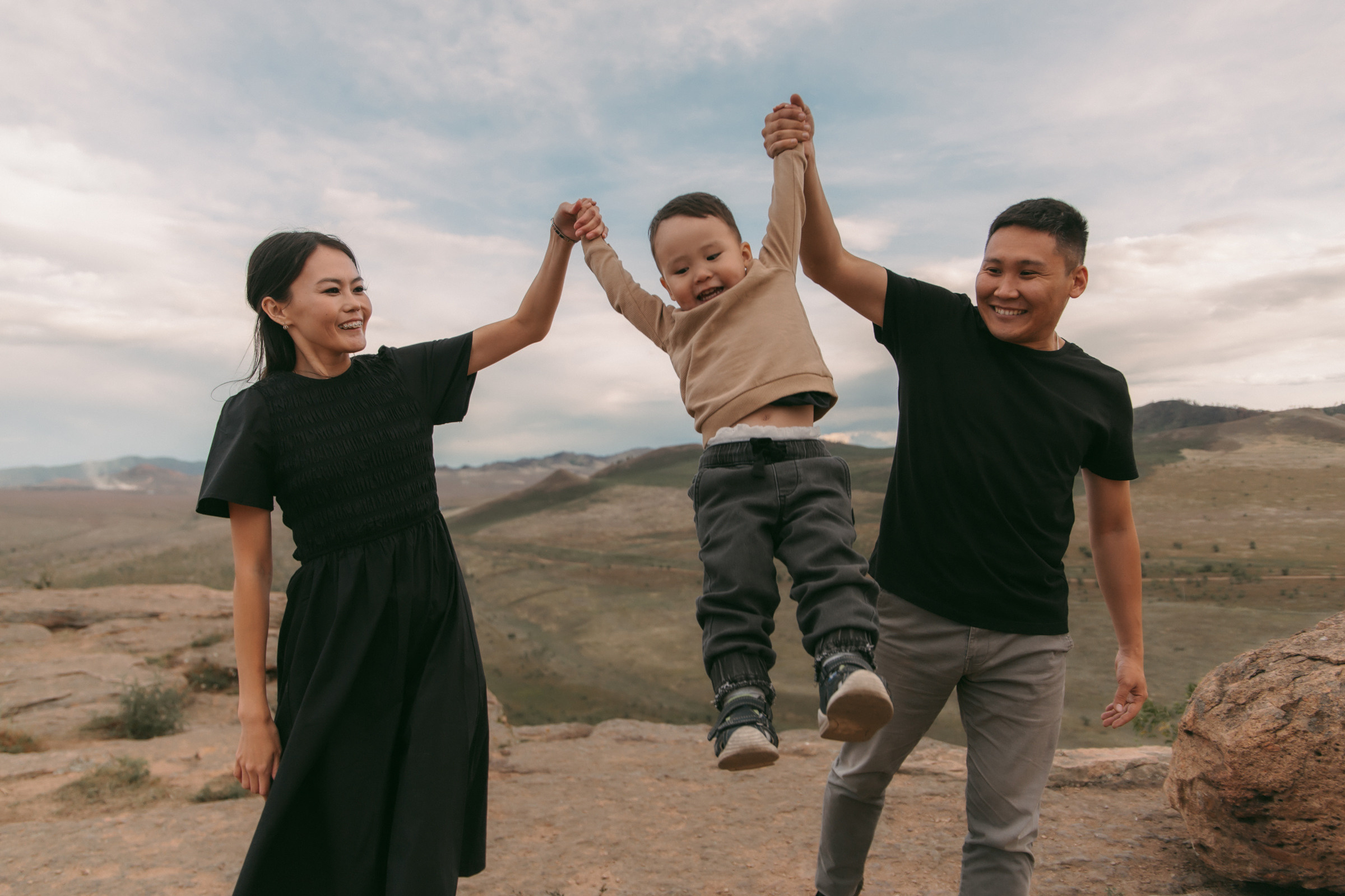 Диана, Владимир и Тимур. Фотограф Улан-Удэ