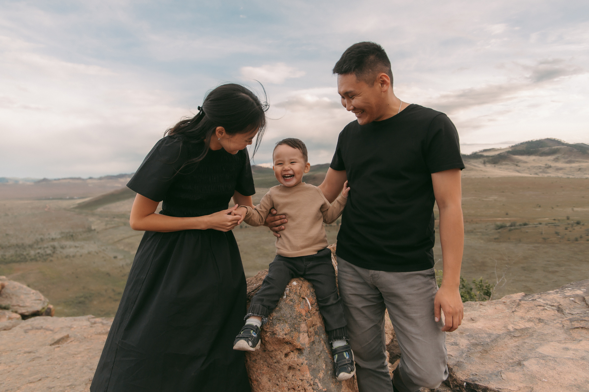 Диана, Владимир и Тимур. Фотограф Улан-Удэ