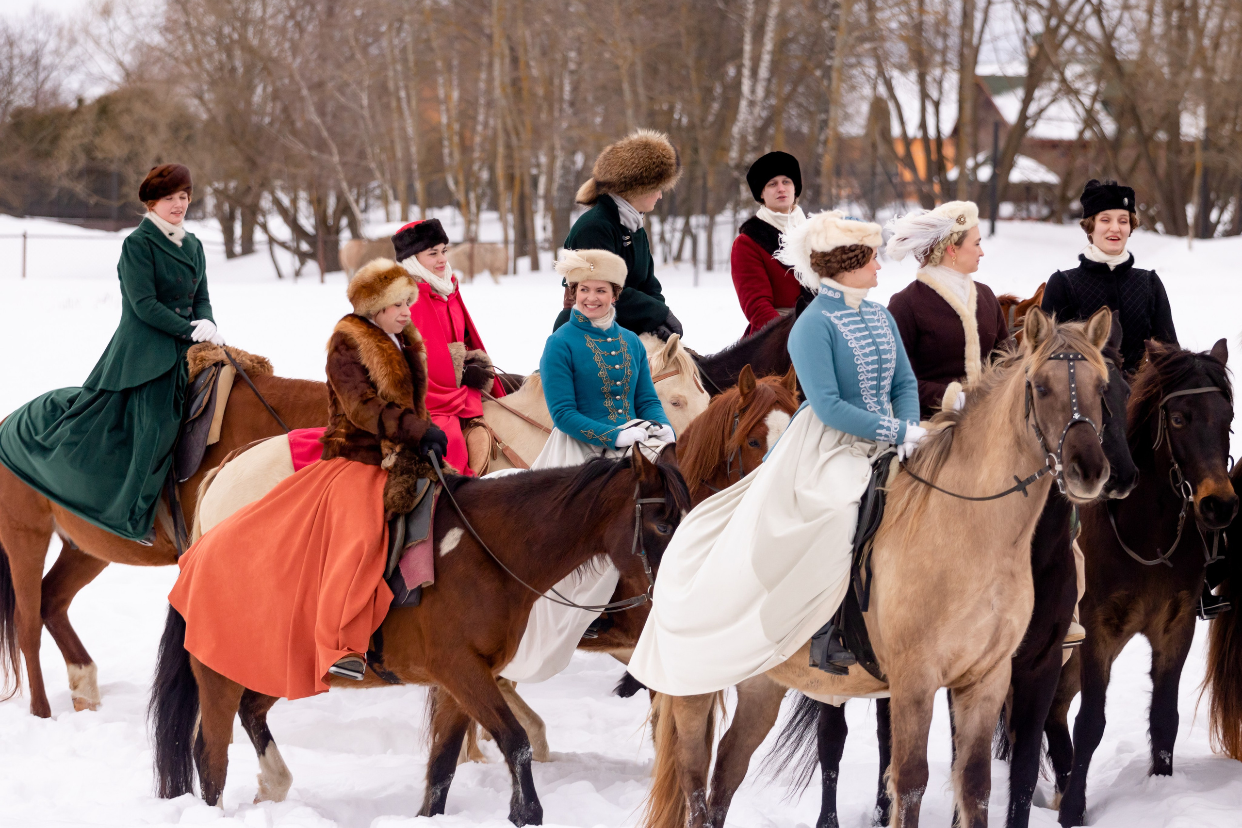 Конные охоты Аванпост 03 февраля 2024 г. Семейный и детский фотограф в Москве и Можайске Мария Бочкарева