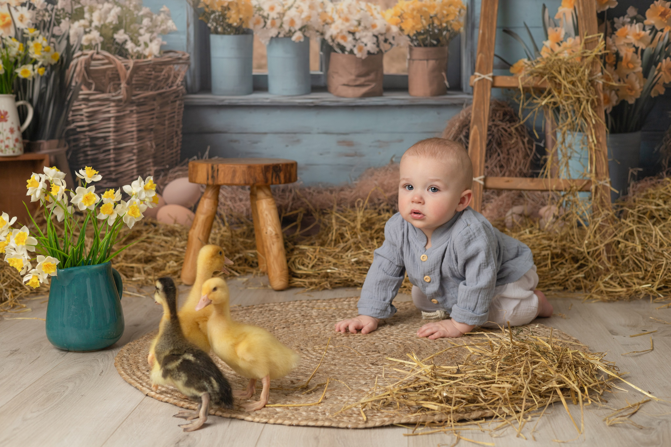 «Пасхальный». «Вкадре» — фотосессия новорожденных Тула | детский фотограф в Туле
