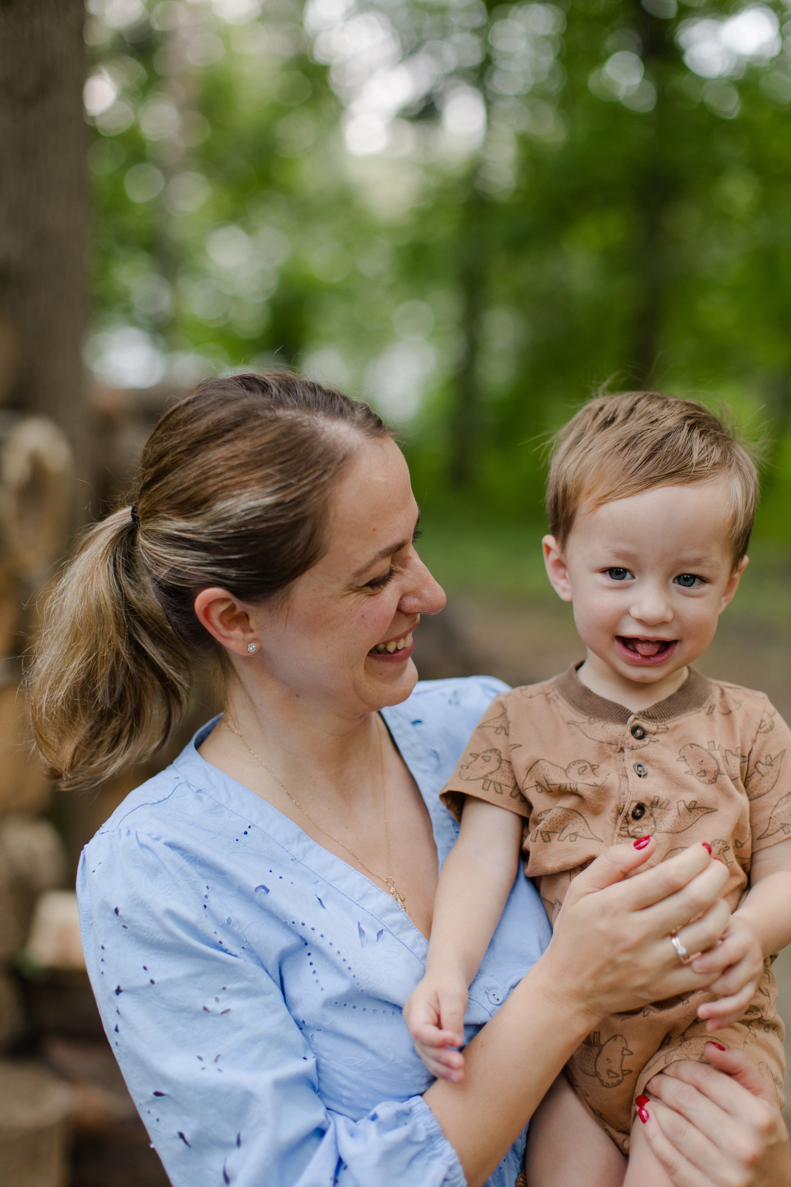 Прогулка в парке. Семейный и детский фотограф в Москве Кузьмина Мария