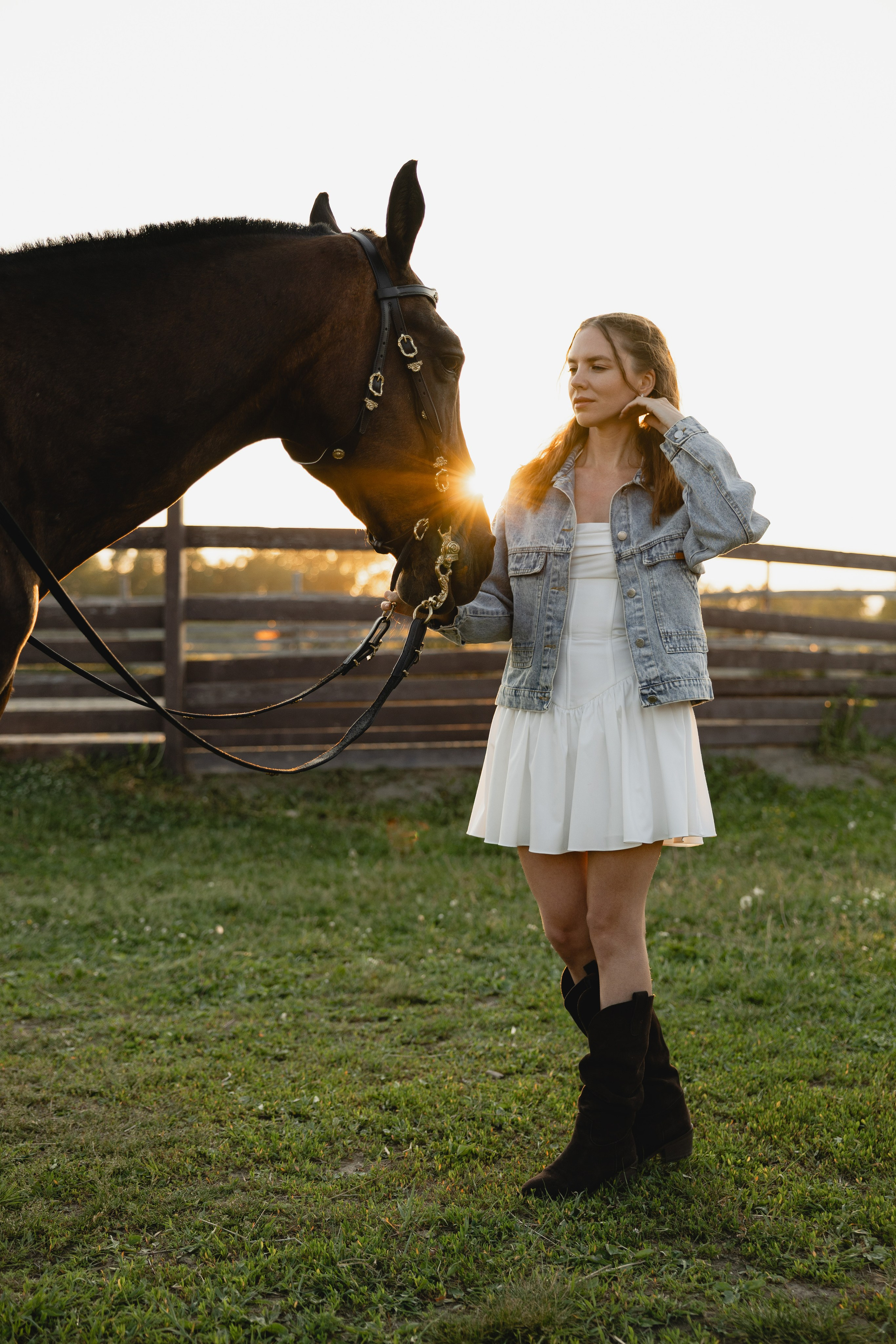 Женский портрет. Ранчо. Портретный фотограф в Южно-Сахалинске Каминская Юлия