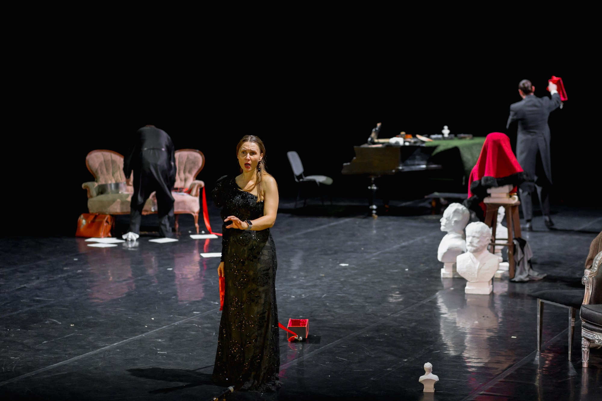 Спектакль Приглушенные голоса в Театре Эрмитажа (+репетиция). Семейный и портретный фотограф в Санкт-Петербурге Андрей Воробьев