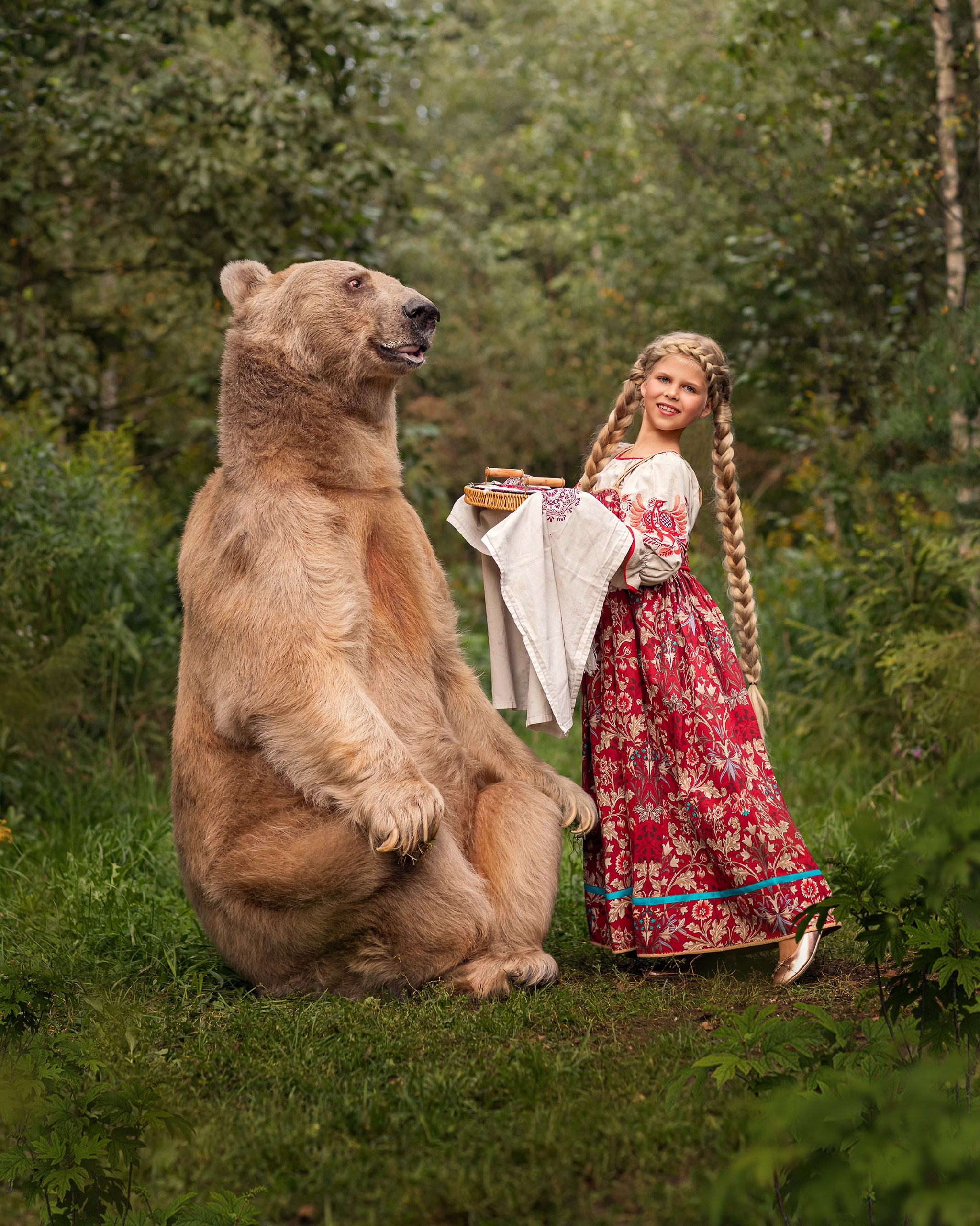 Семейная съемка с животными. Детский и семейный фотограф Елена Михайлова в Москве
