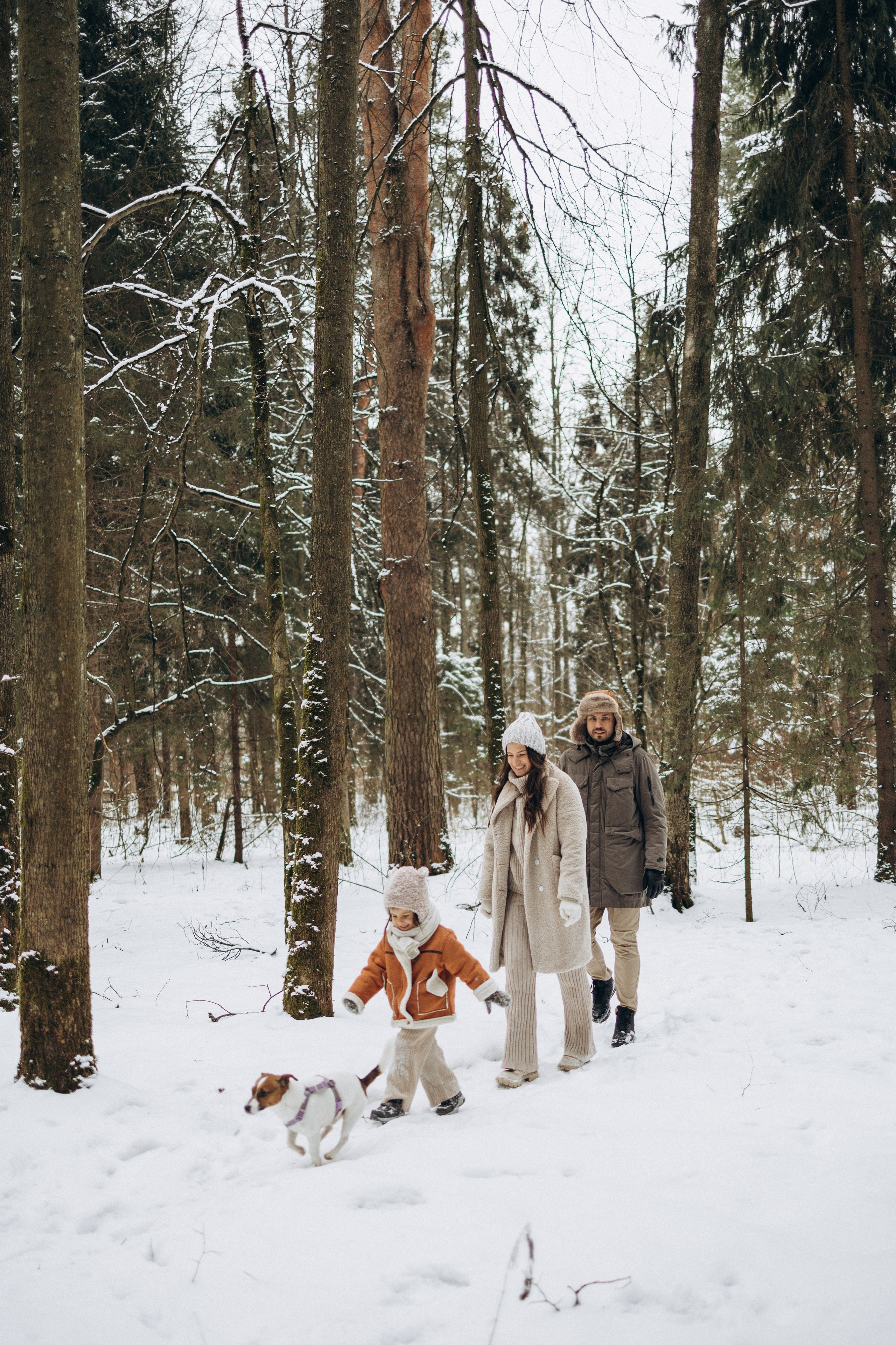Зимняя прогулка. Семейный фотограф в Москве Валерия Карпова