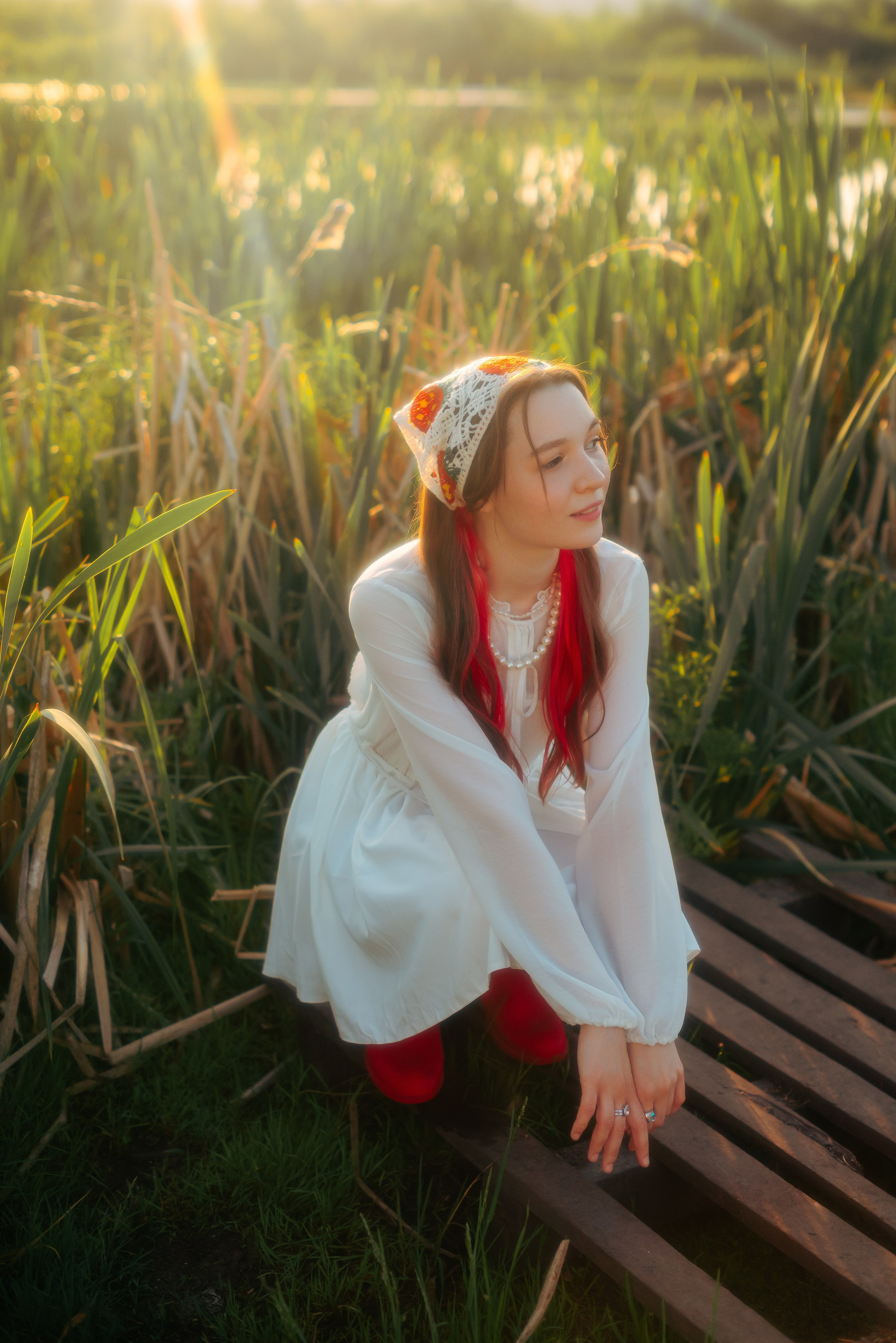 Фотосессия в деревенском стиле в Сухово г. Кемерово