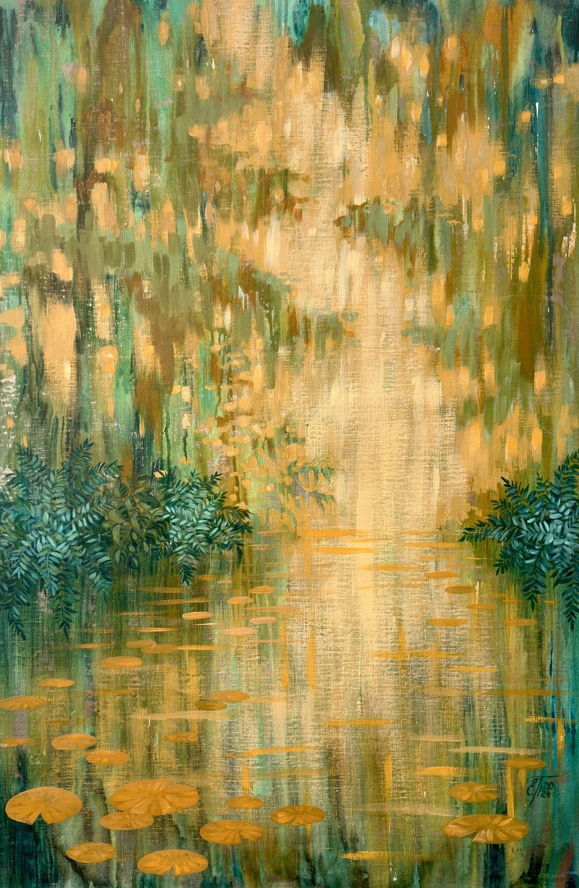 Immersion in nature. Artist Ekaterina Prisich