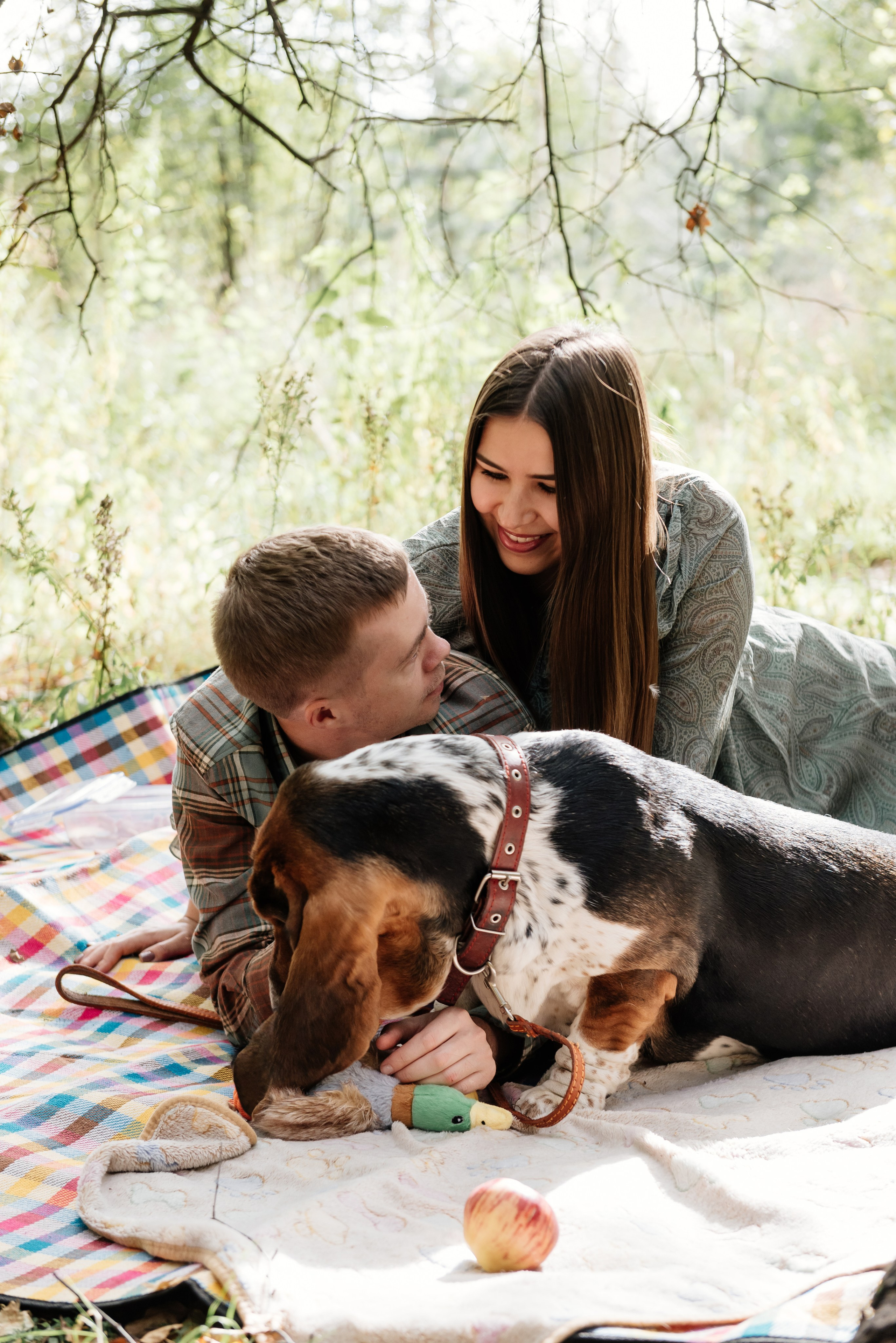 ПЕТР, ДАРЬЯ И ПЛЮША. Фотограф LANA STIL. Семейный, репортажный фотограф, студия. Женский, мужской портрет. Фотографирую территориально в г. Королев, Москва, МО