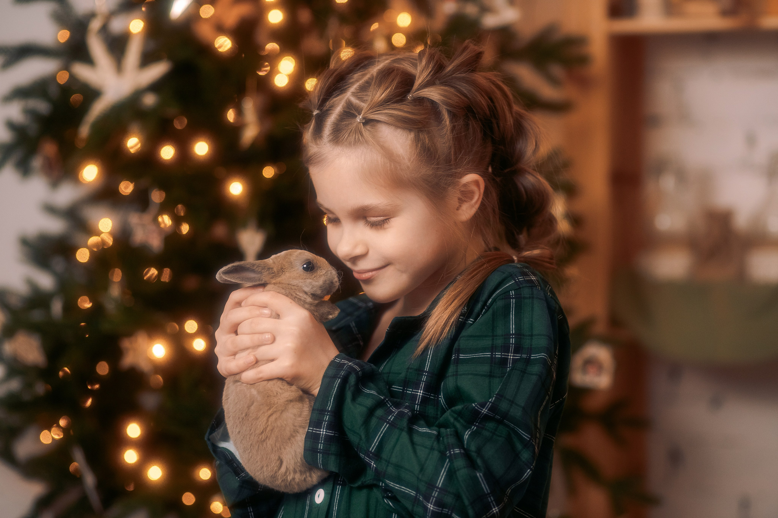 Новогодняя семейная фотосессия в студии OLFI. Фотограф в Санкт-Петербурге, Анна Скворцова