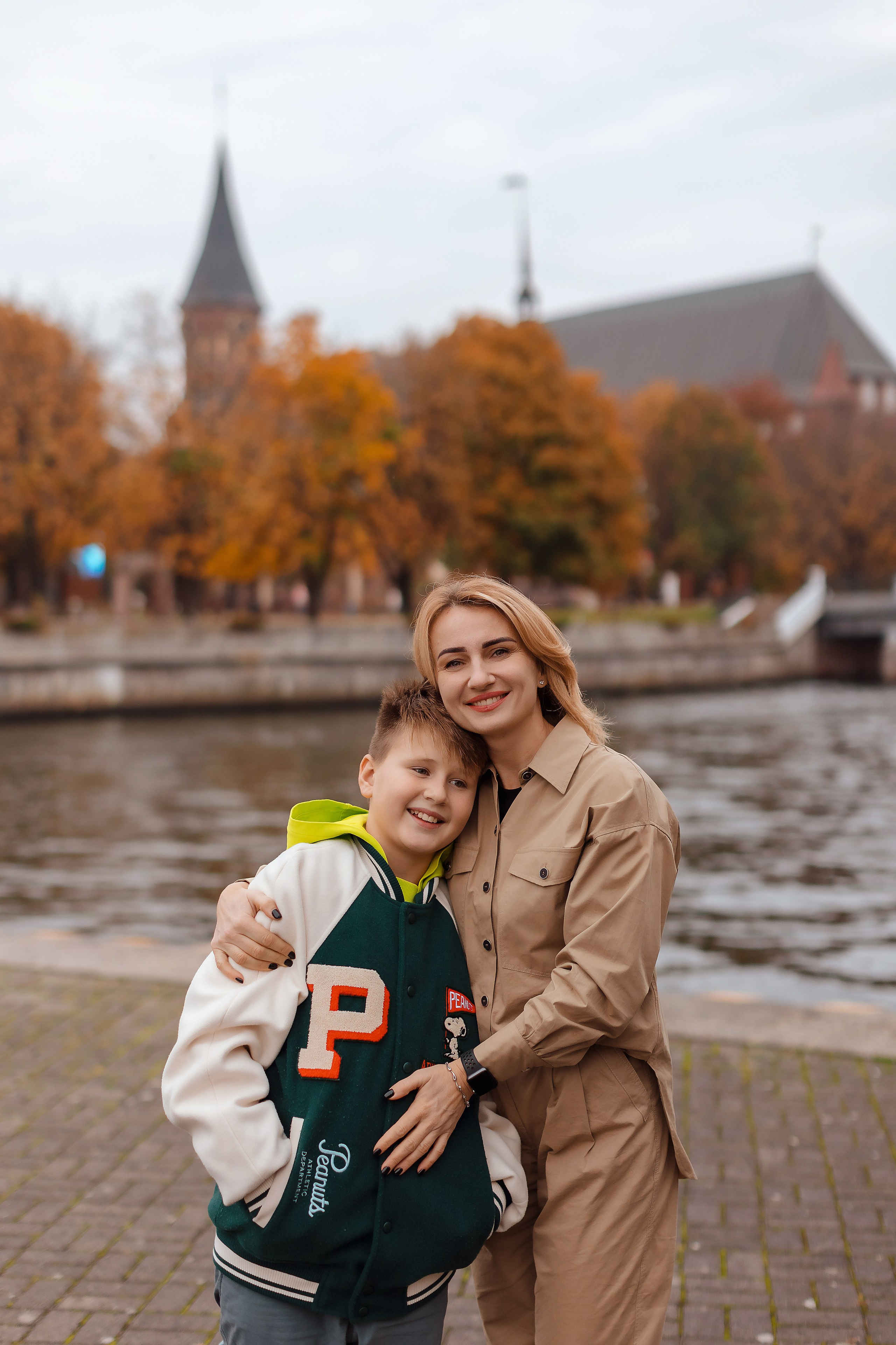 Семейная, золотая осень. Фотограф в Калининграде свадебная фотография, репортажная, фотосессии