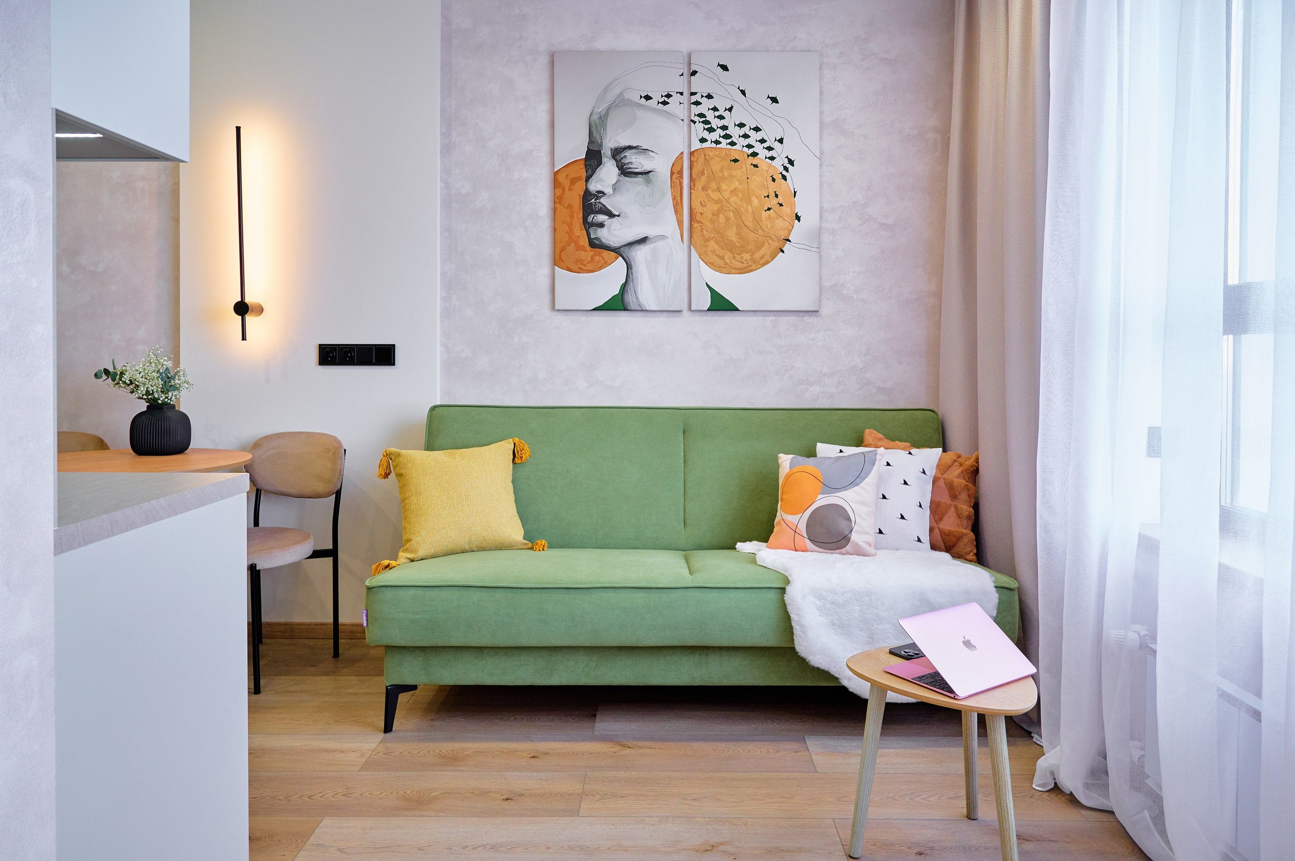 Интерьерная фотосъемка объектов жилой недвижимости в Самаре. Фотограф в Самаре Евгения Кутоманова. Индивидуальные, имиджевые и свадебные фотосессии