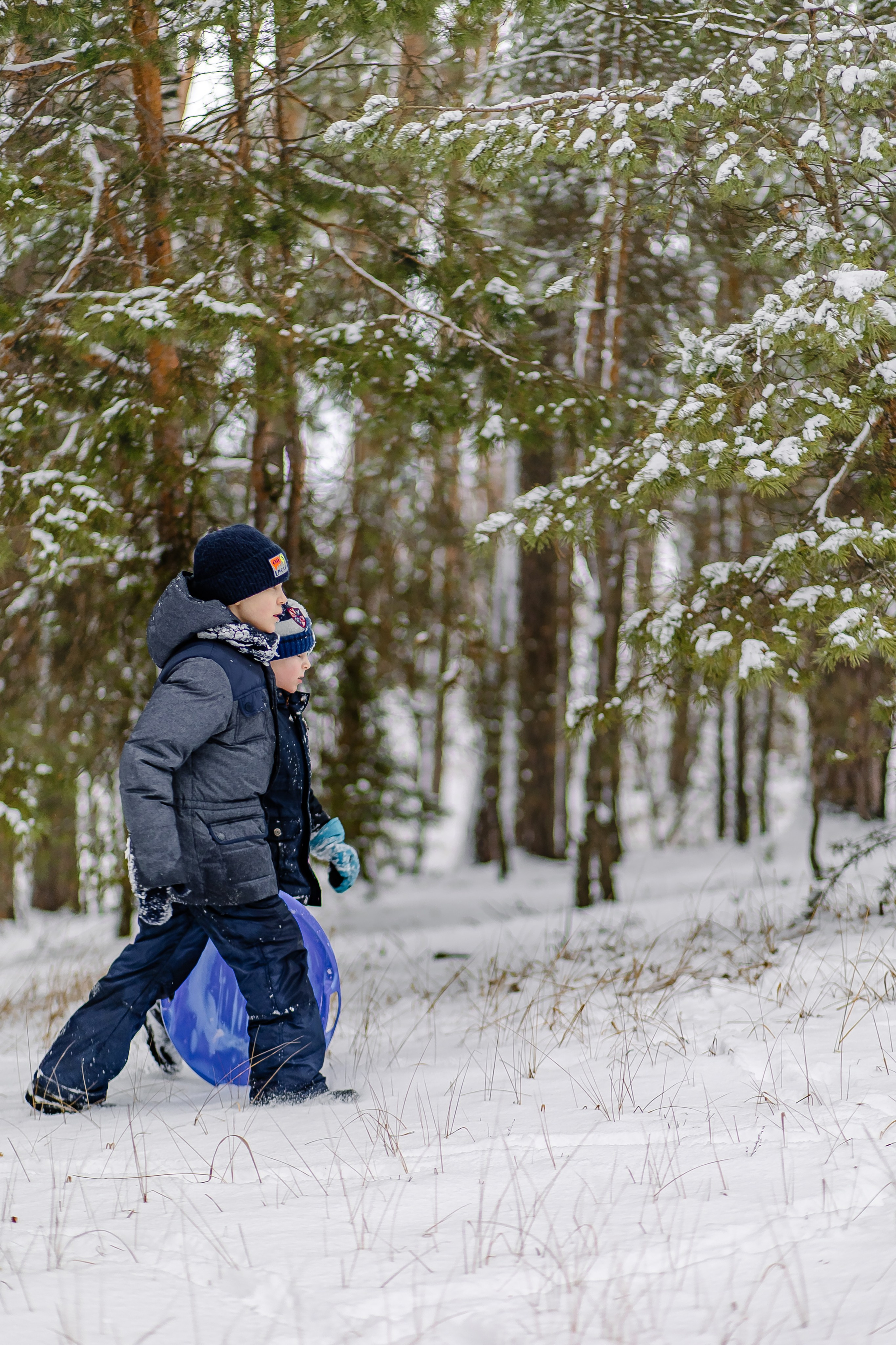 Прогулка в лесу. Свадебный и семейный фотограф в Рязани Саша Крутых