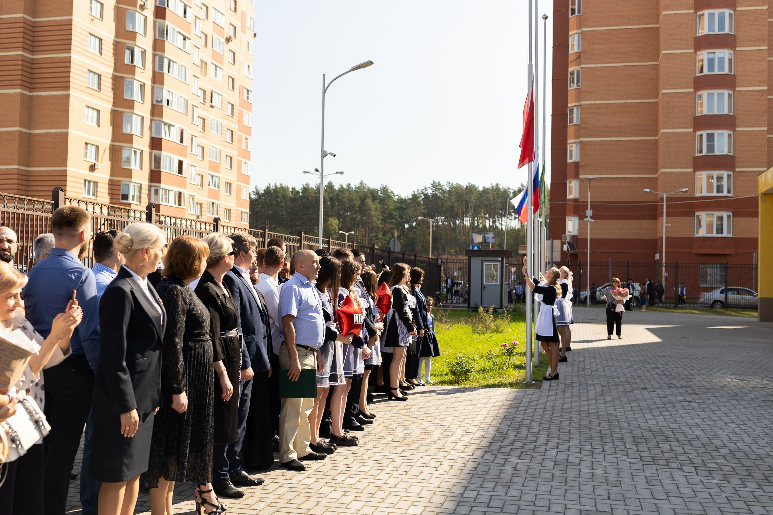 Линейка 1 сентября. Профессиональный Фотограф в Москве Андрей Славнов