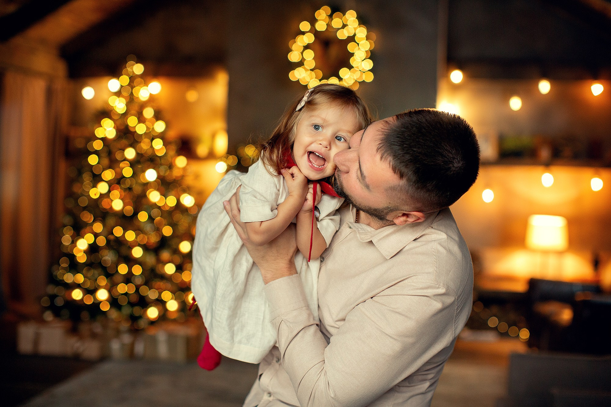 Новогодняя праздничная Фотосессия в студии. Семейный фотограф Татьяна Надеждина | Москва, Московская область, Ярославль