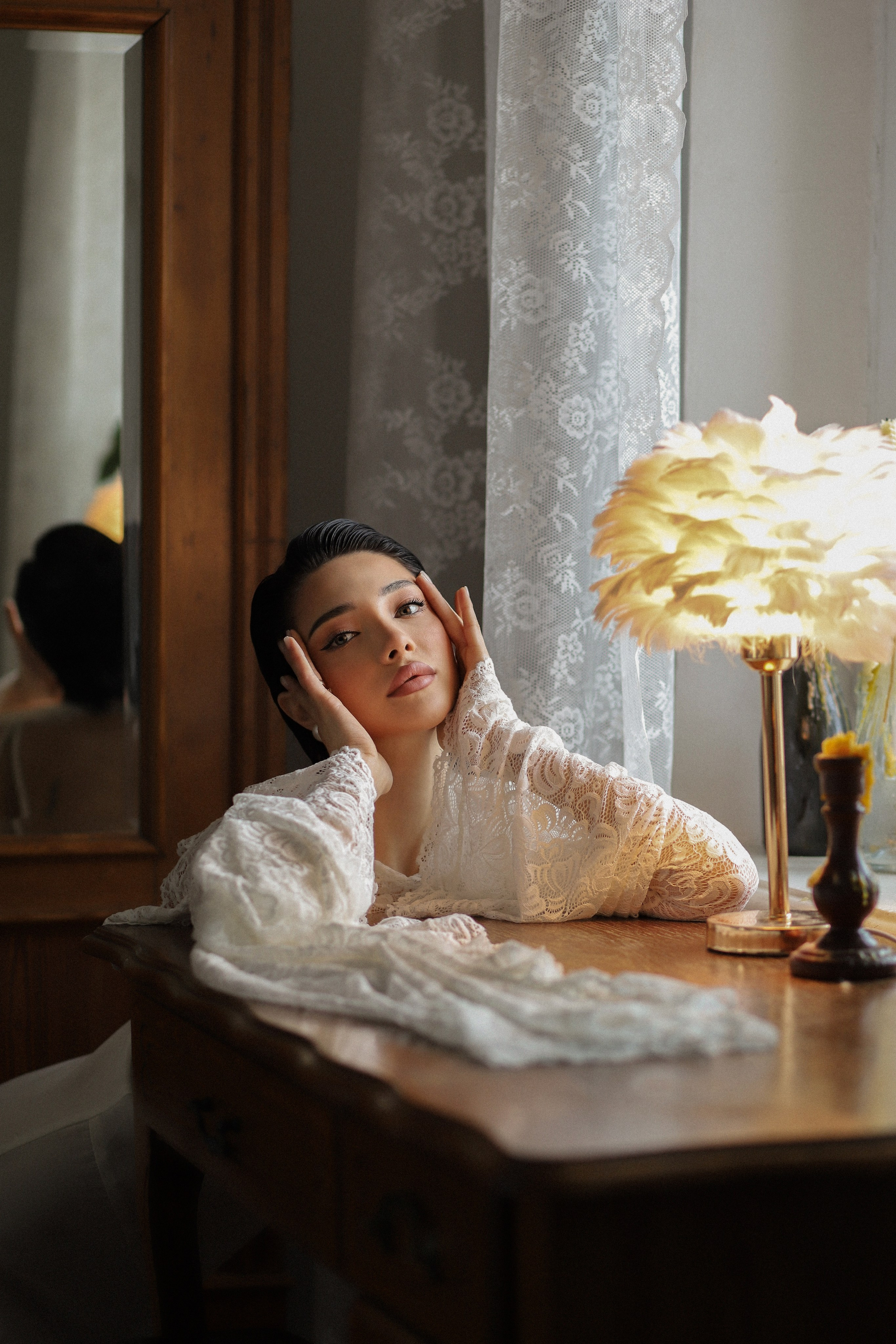 Съёмка в студии. Женский фотограф в Москве