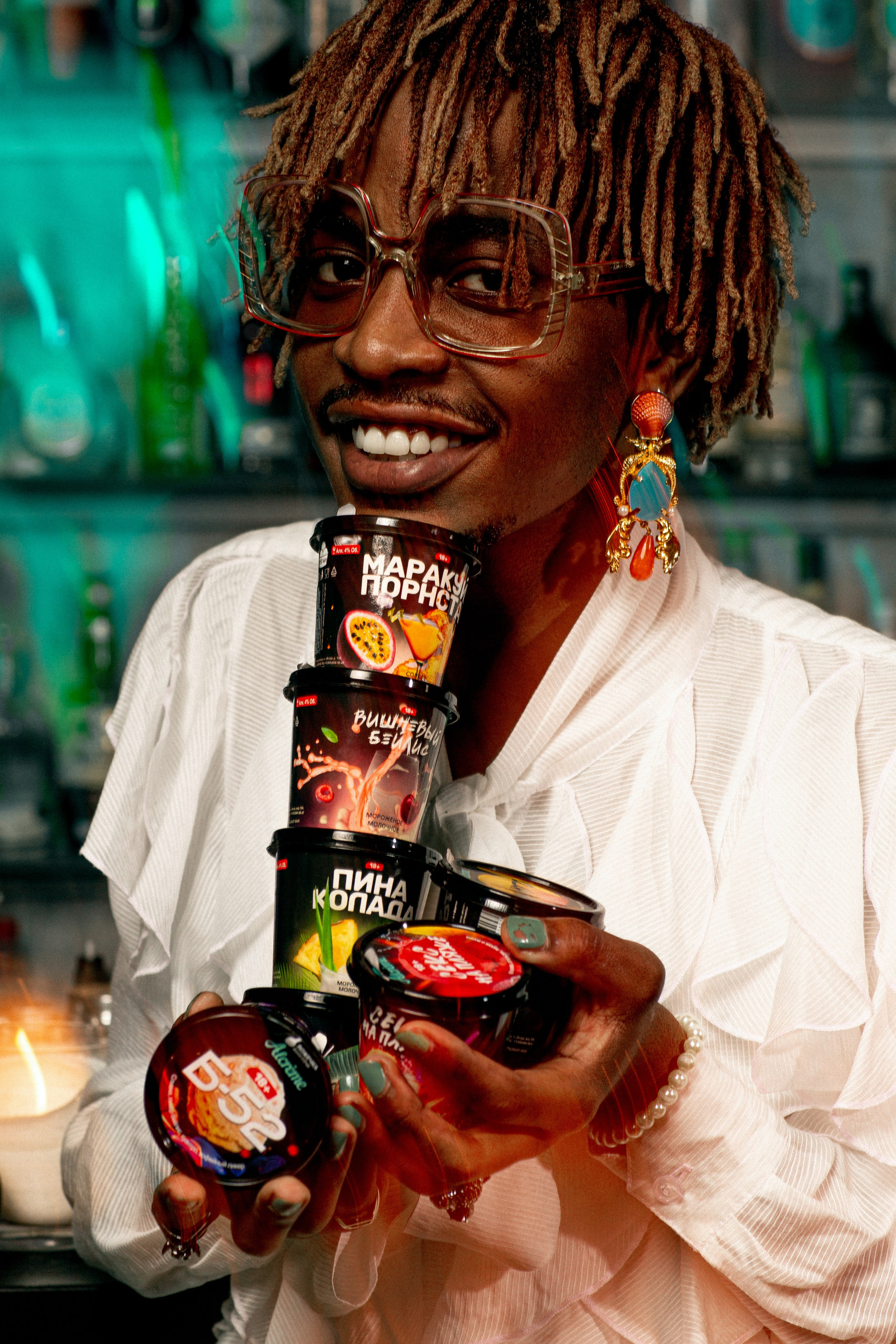 Alcreme campaign NY 2024. Жиркова Ирина — фотограф для брендов в Москве