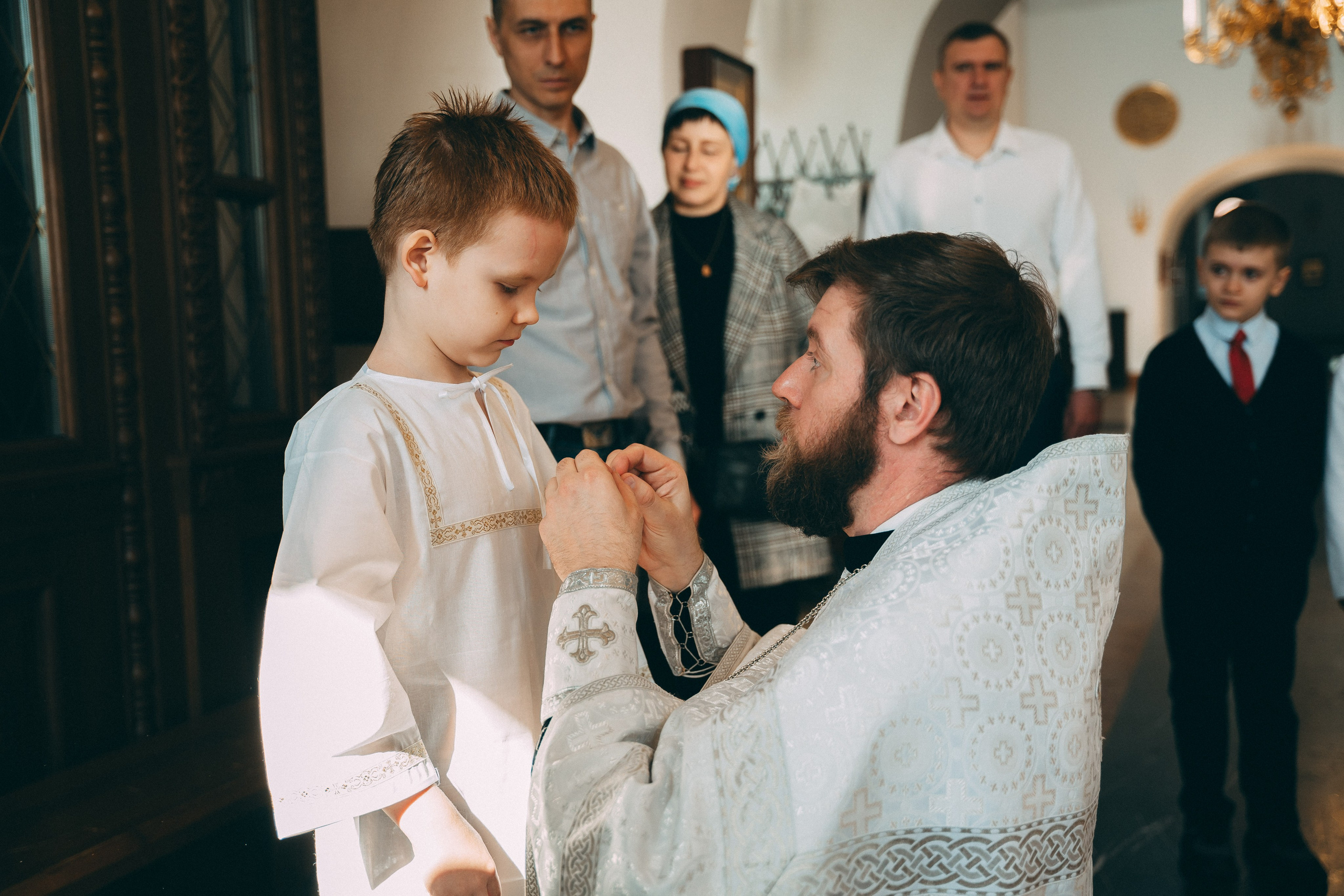 Крещение Арсения и Максима. Главная