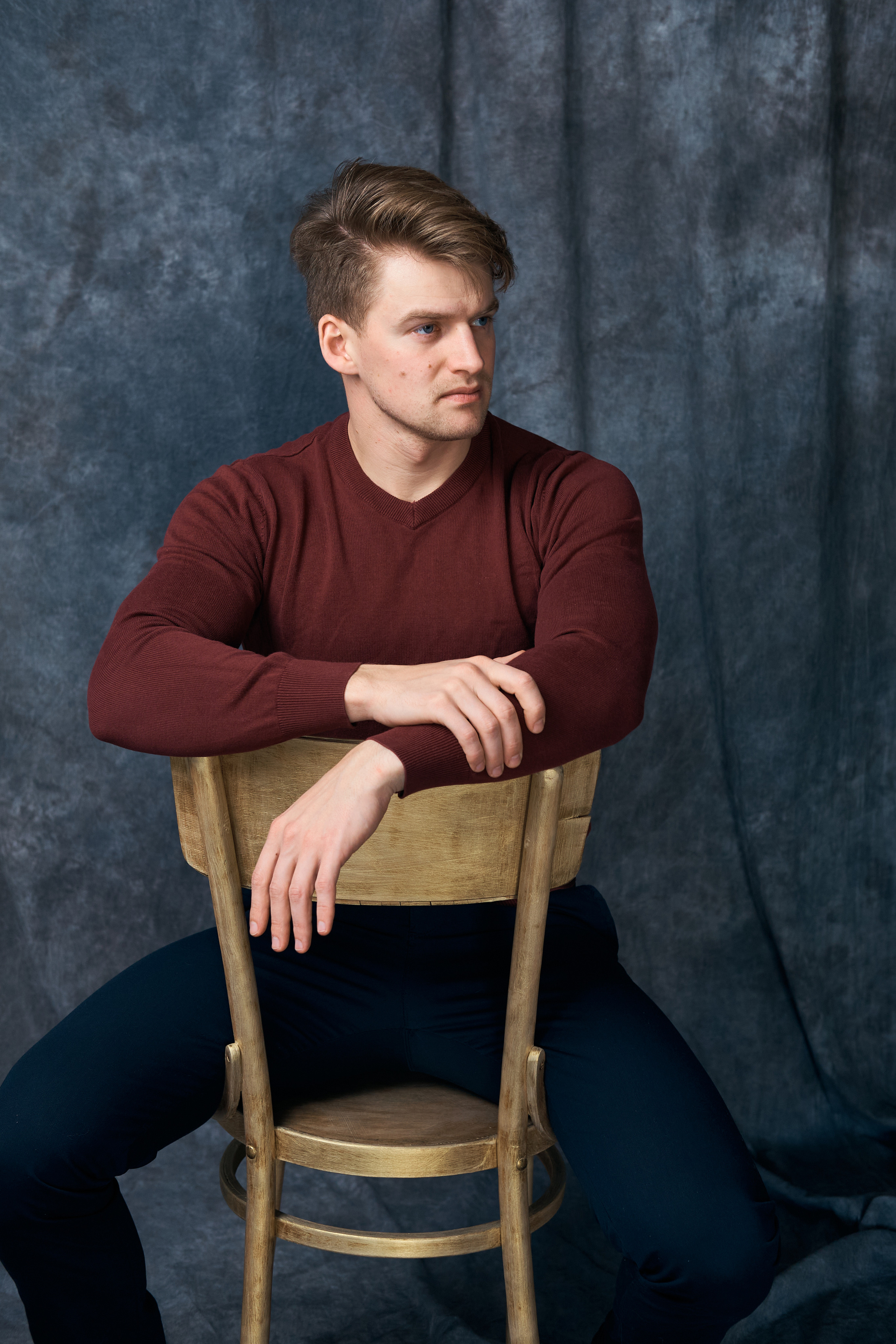 Мужской портрет в студии. Фотограф Дмитрий Соколов Киров