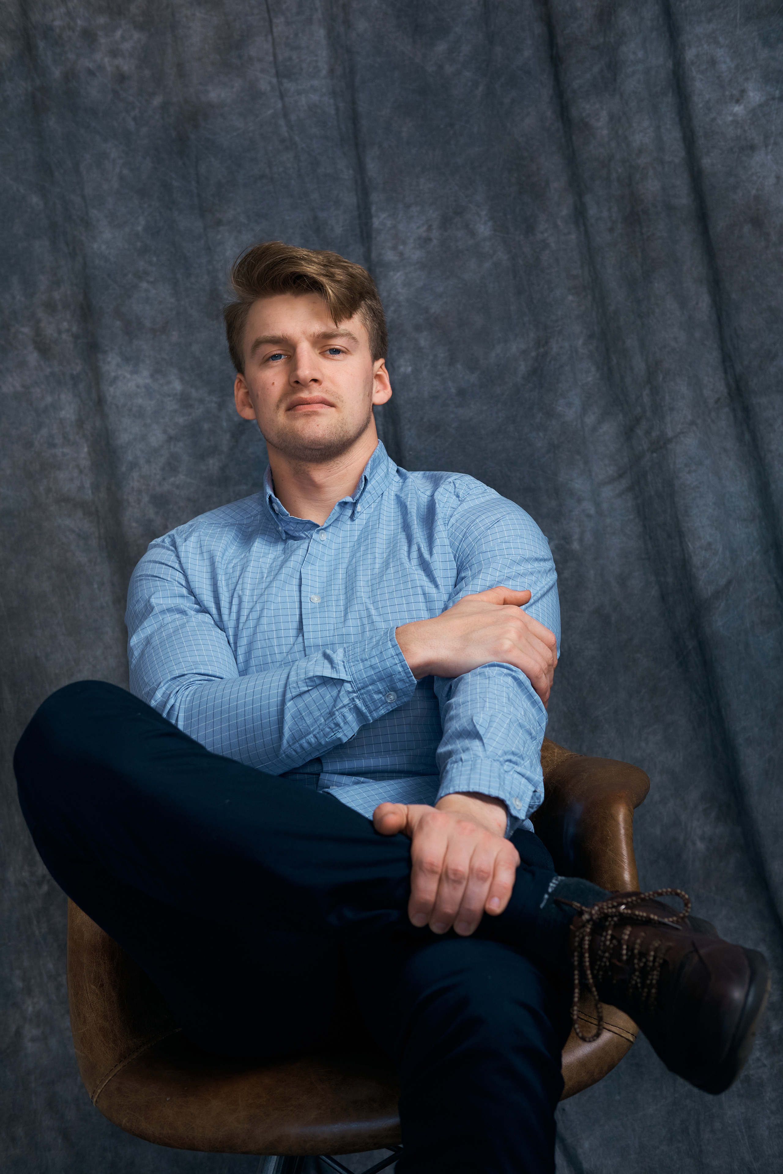 Мужской портрет в студии. Фотограф Дмитрий Соколов Киров