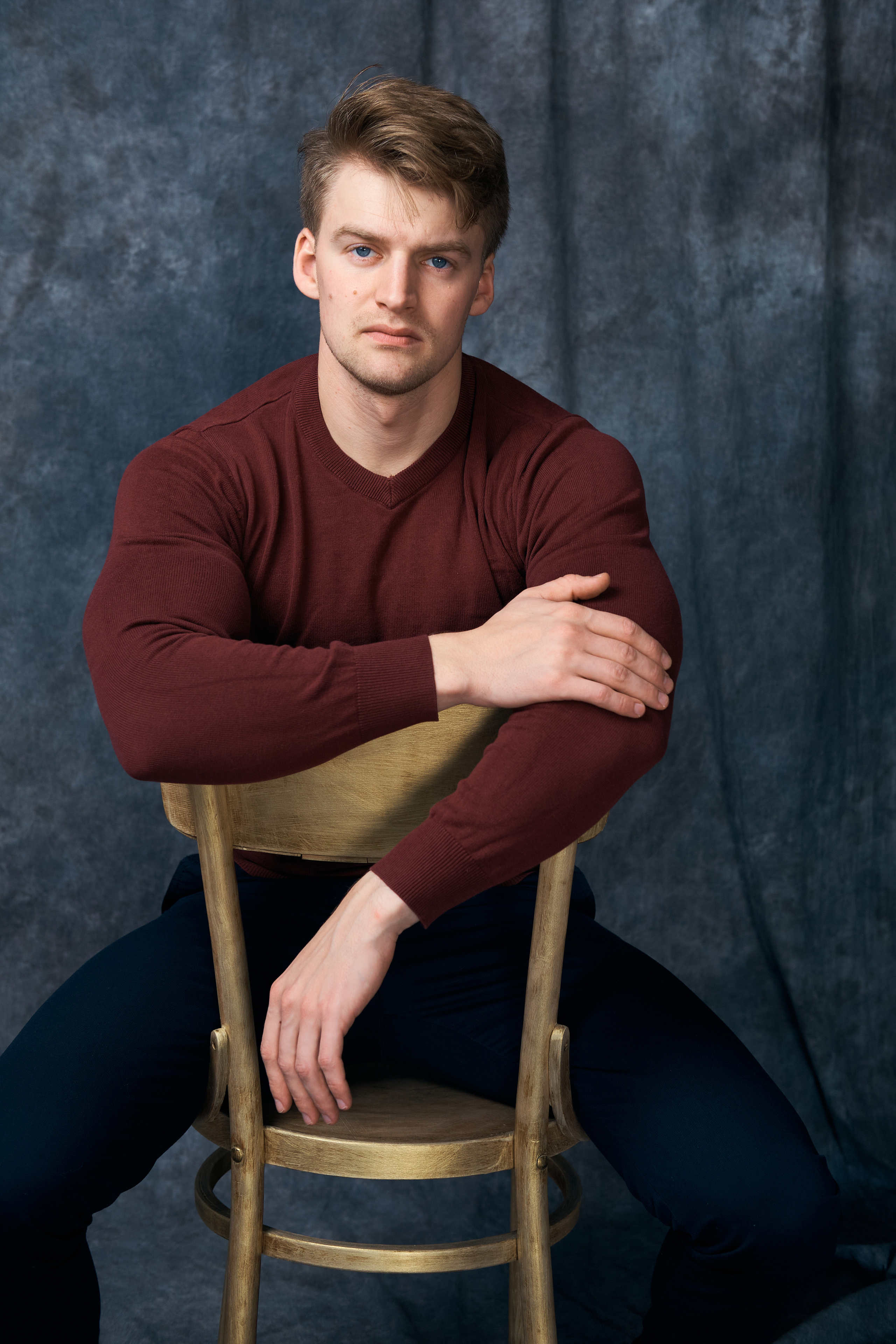 Мужской портрет в студии. Фотограф Дмитрий Соколов Киров