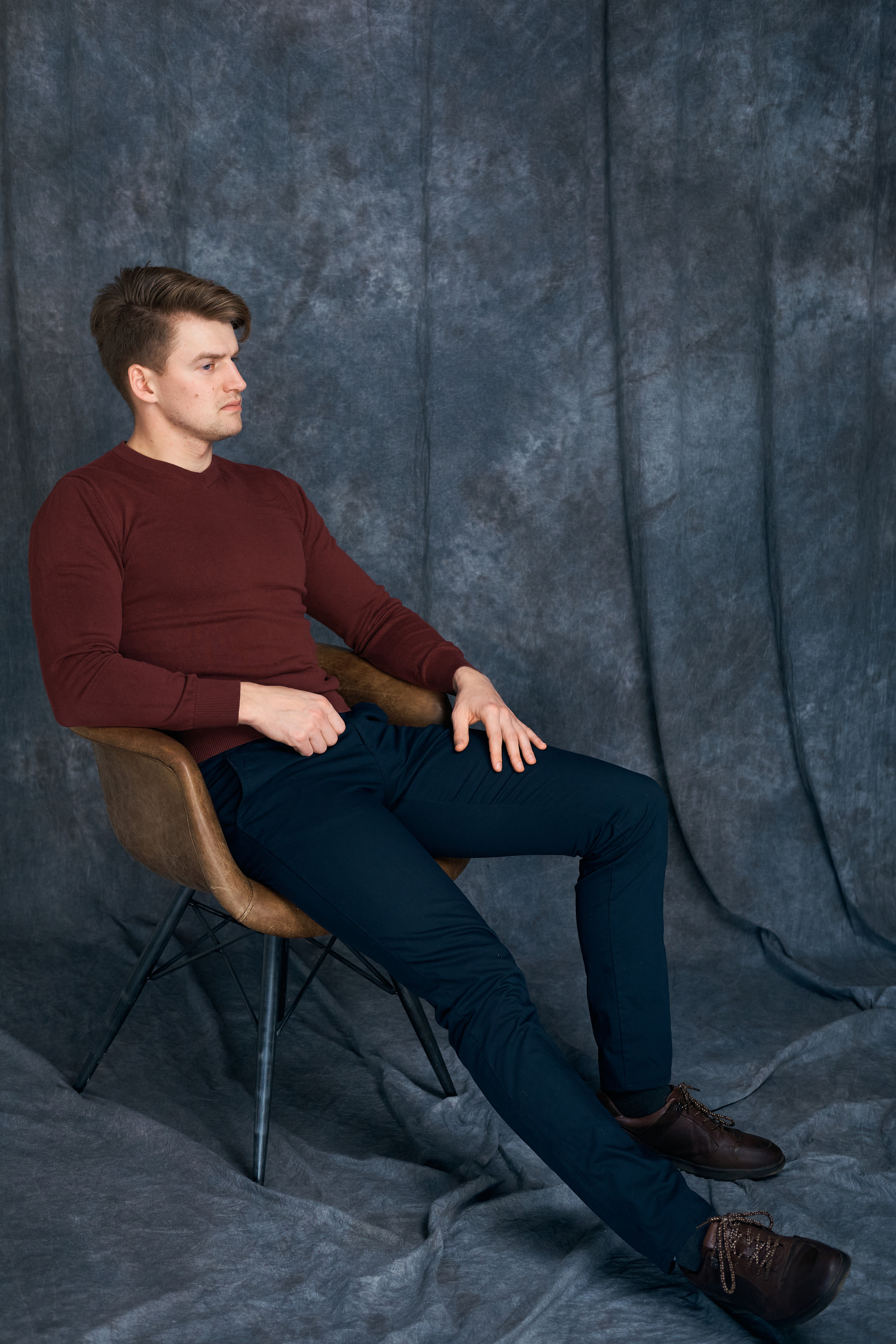 Мужской портрет в студии. Фотограф Дмитрий Соколов Киров