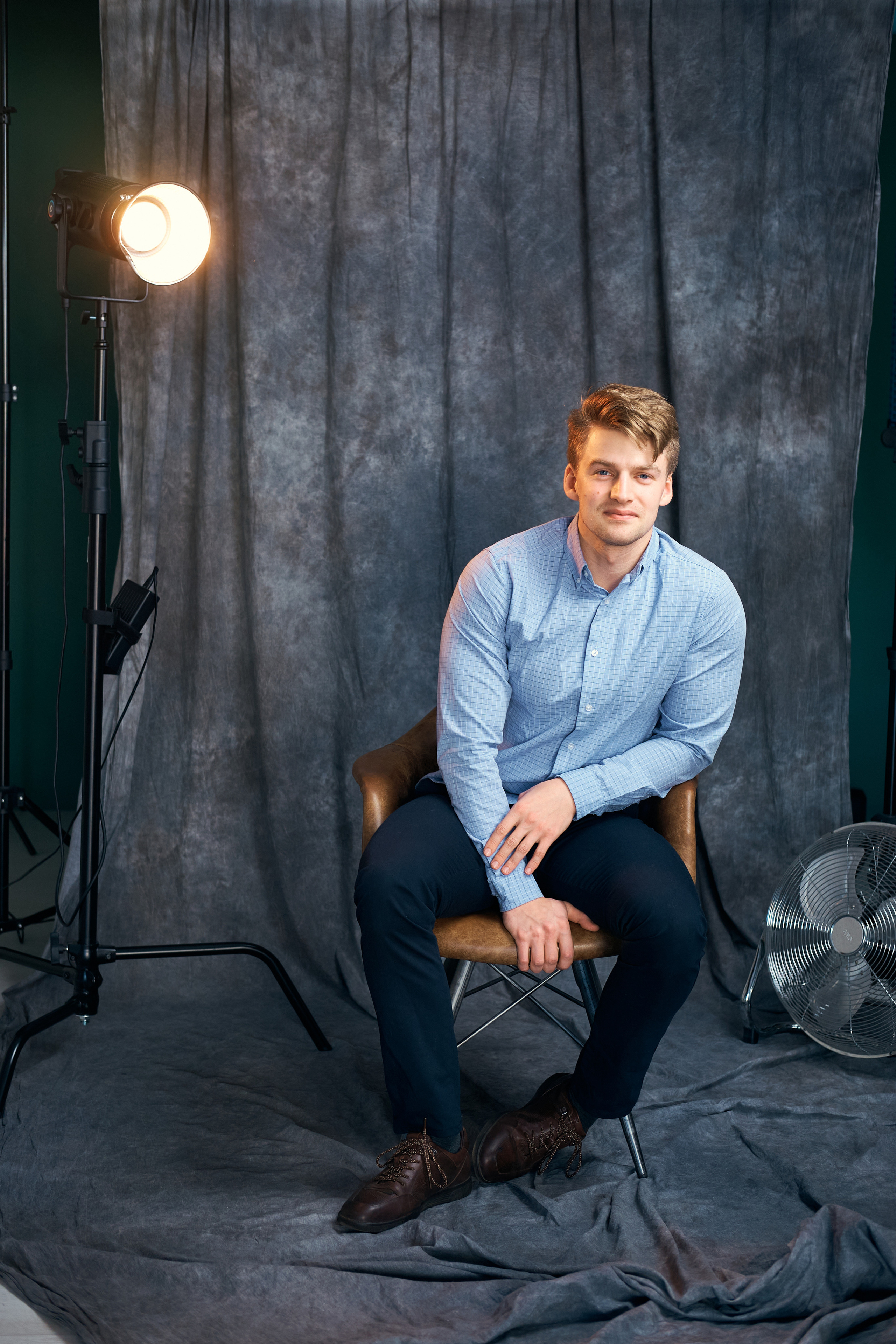 Мужской портрет в студии. Фотограф Дмитрий Соколов Киров