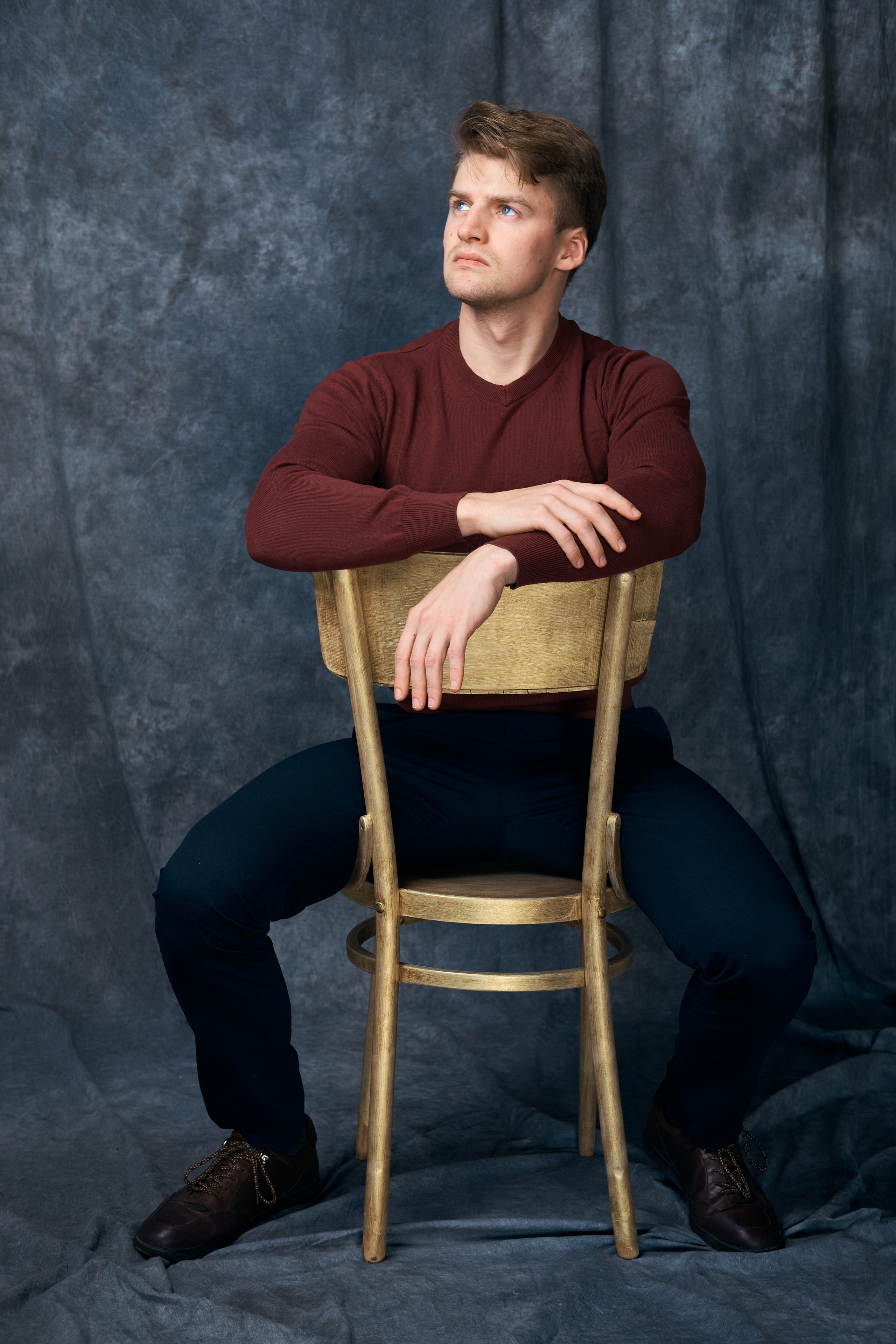 Мужской портрет в студии. Фотограф Дмитрий Соколов Киров