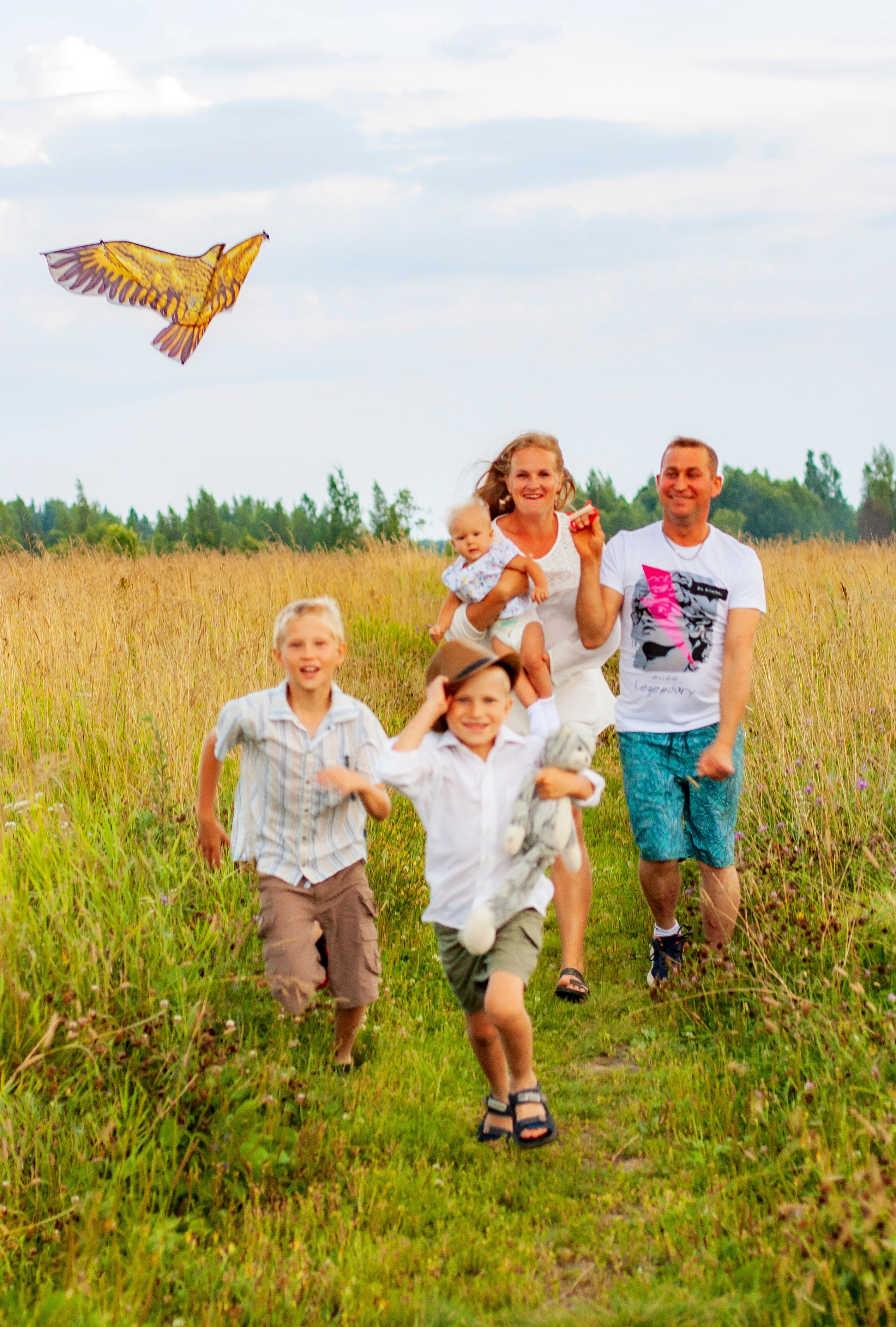 Семейная съемка. Фотограф Люся Воробьева