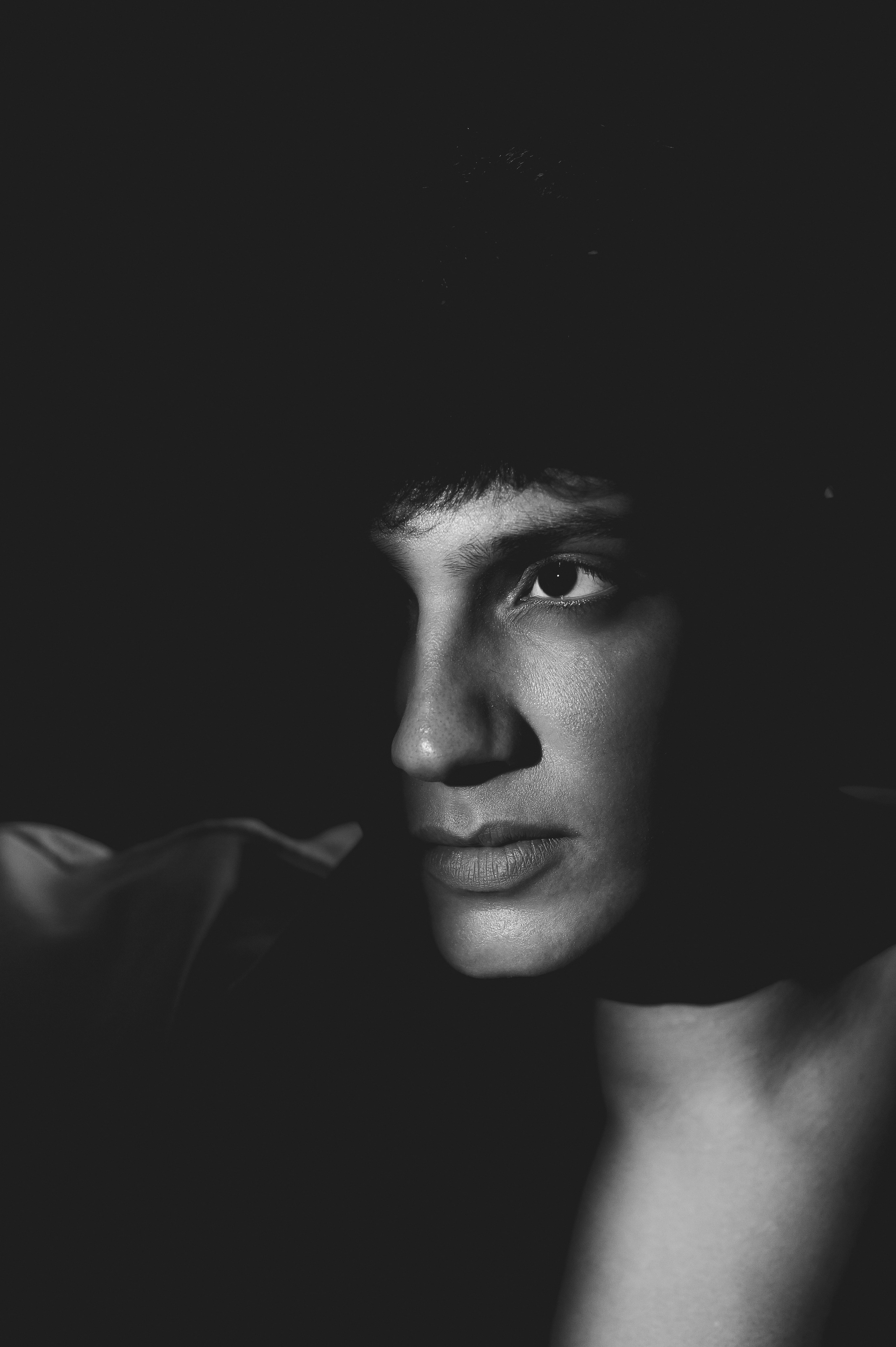 Драматичный мужской портрет. Фотограф Регина Барская, Калуга