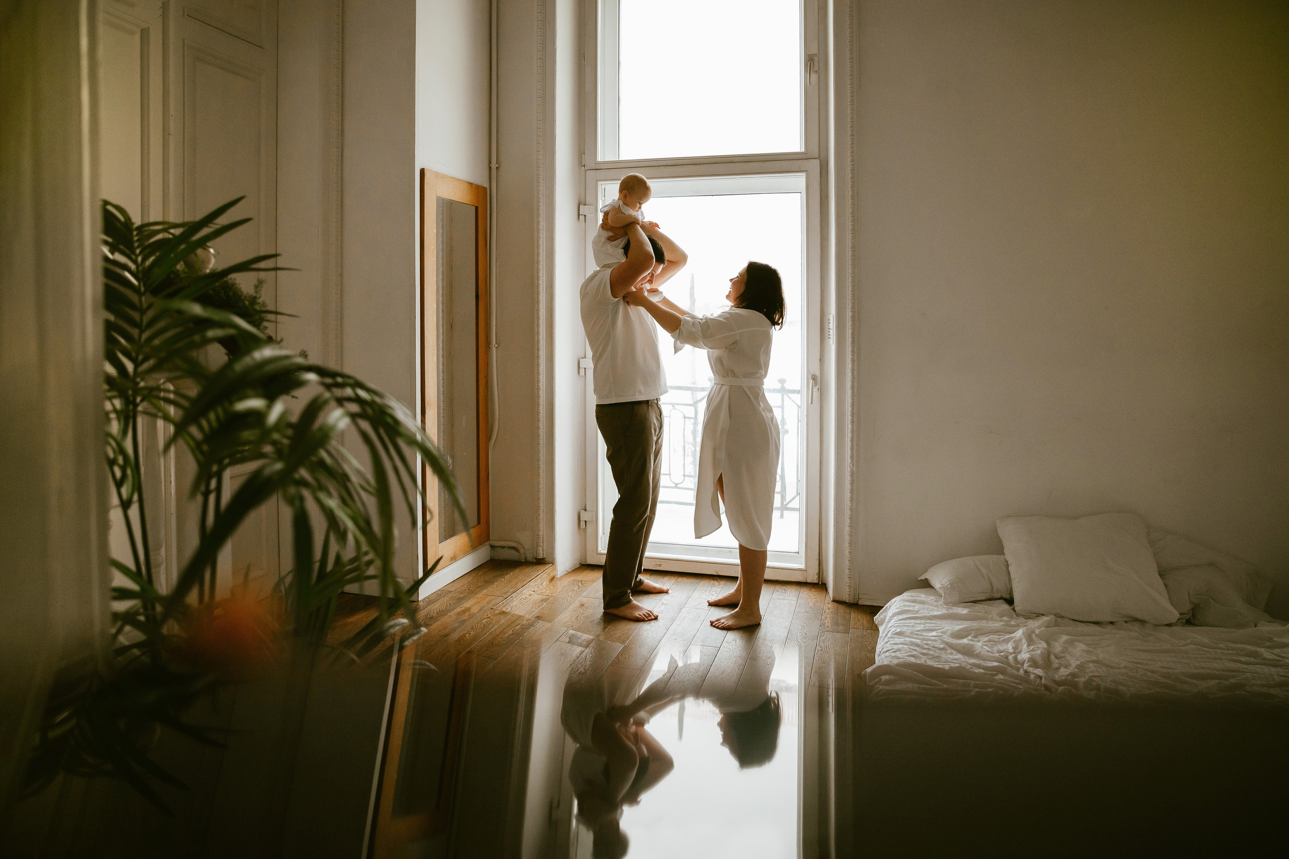 Витя, Катя и Вероника. Семейный lifestyle фотограф в Санкт-Петербурге Людмила Пахомова