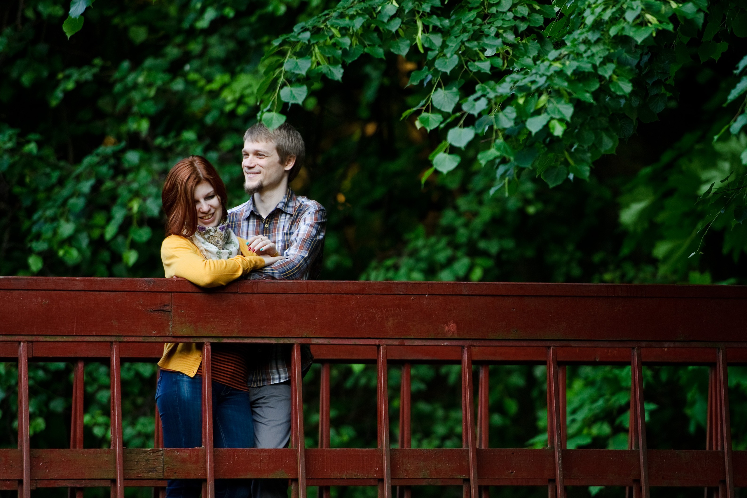 Мария и Александр. Прогулка, Москва. Семейный фотограф Анна Дубовская