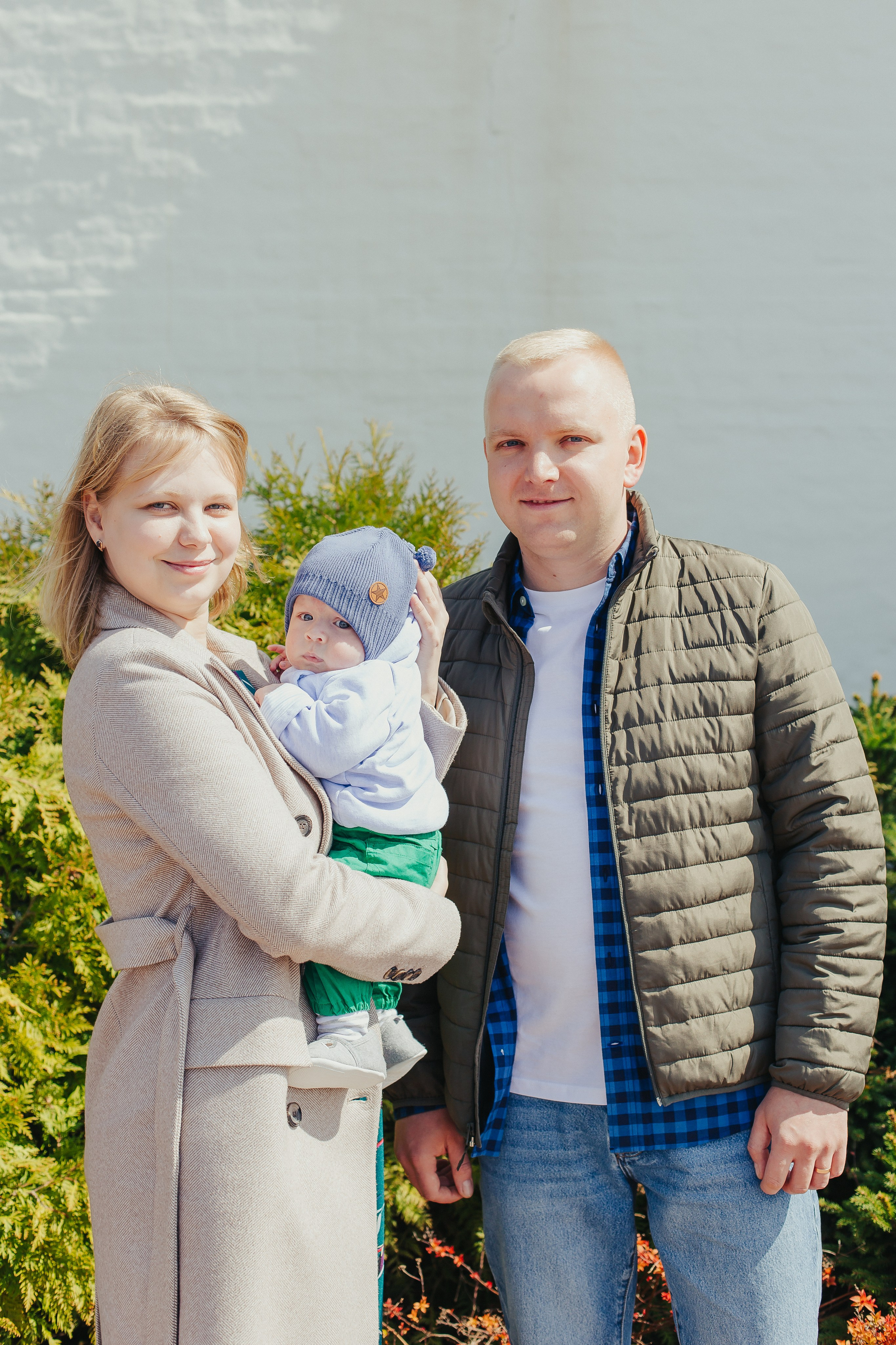 Крещение Михаила. Церковь Явления Пресвятой Богородицы. Фотограф новорожденных и детский в Сергиевом Посаде Кругликова Юлия