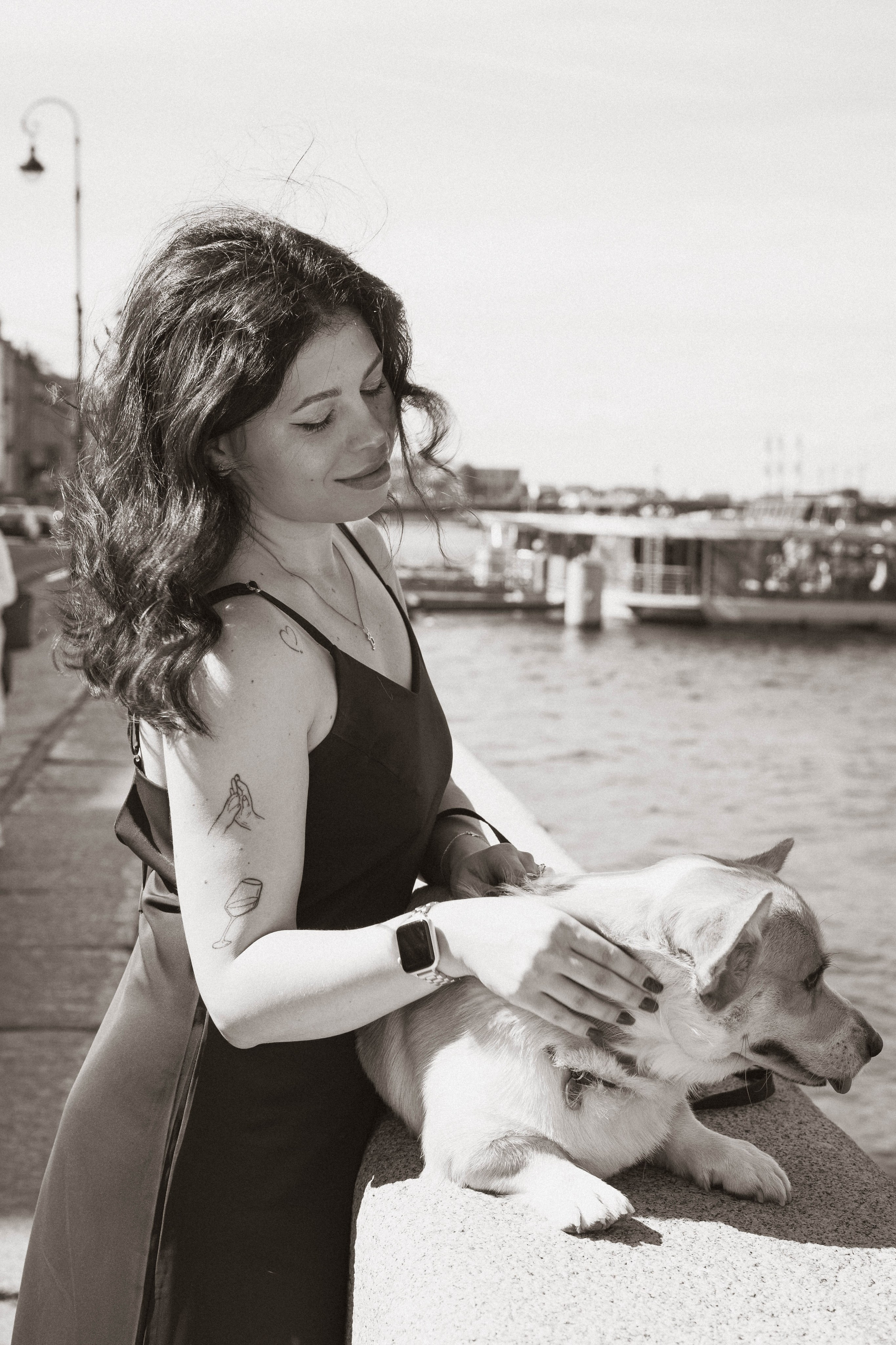 Фотосессия с собакой. Фотограф в Санкт-Петербурге Полина