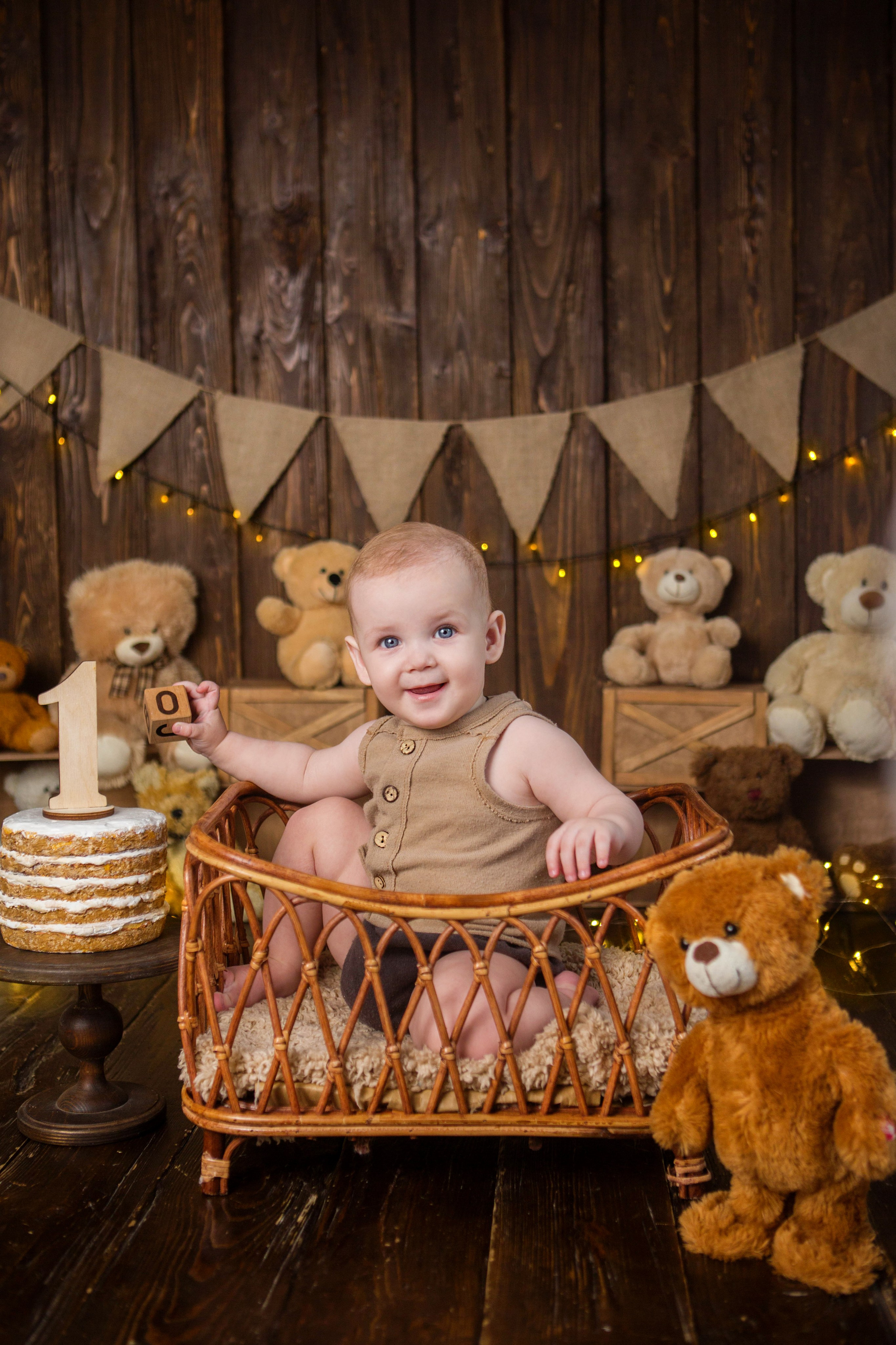 Макар, 1 год. Фотостудия «Антураж». Свадебный семейный и детский фотограф в Краснодаре Карина Федоровская
