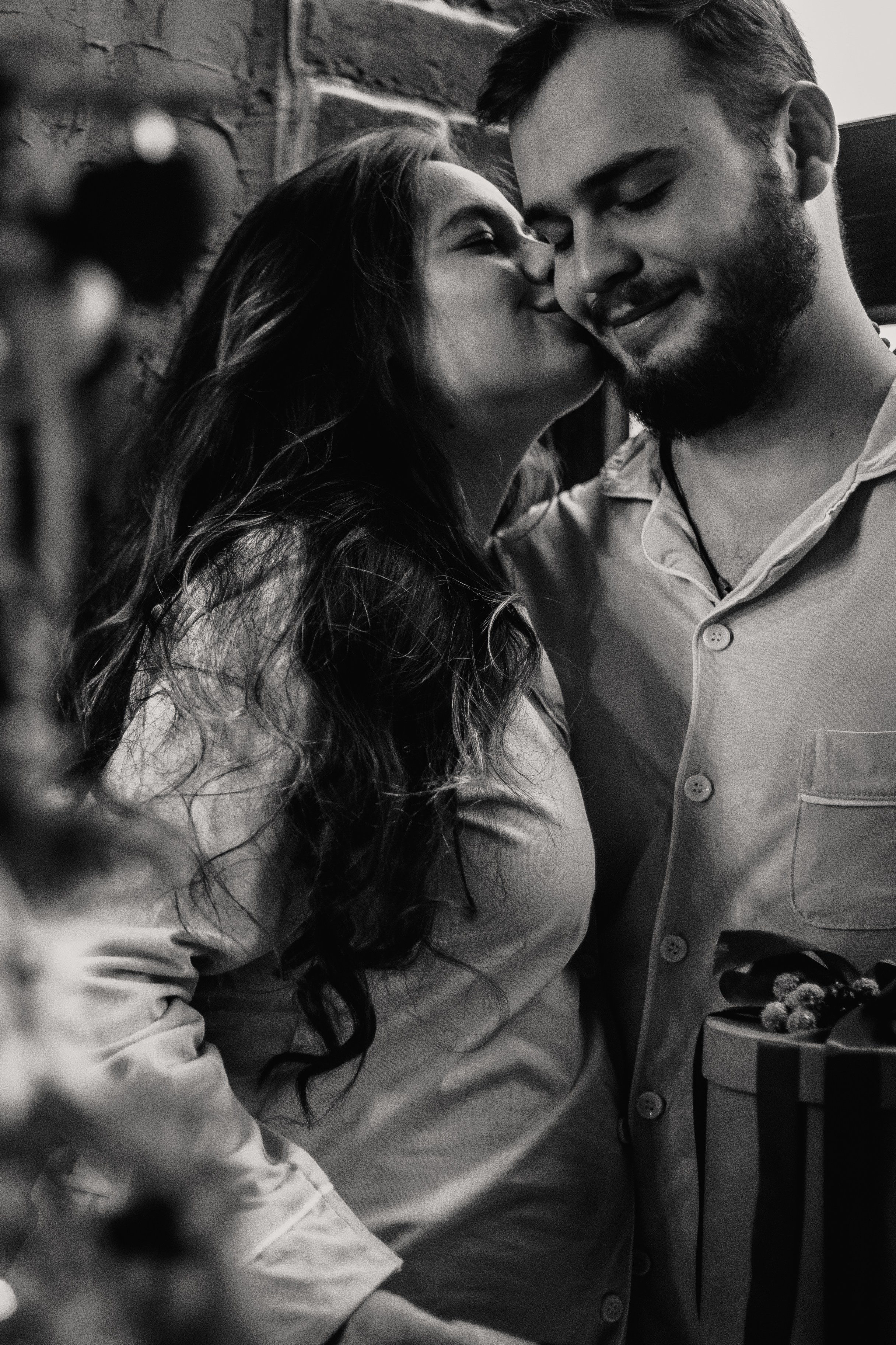 Новогодние Мира и Дима. Фотограф в Петербурге