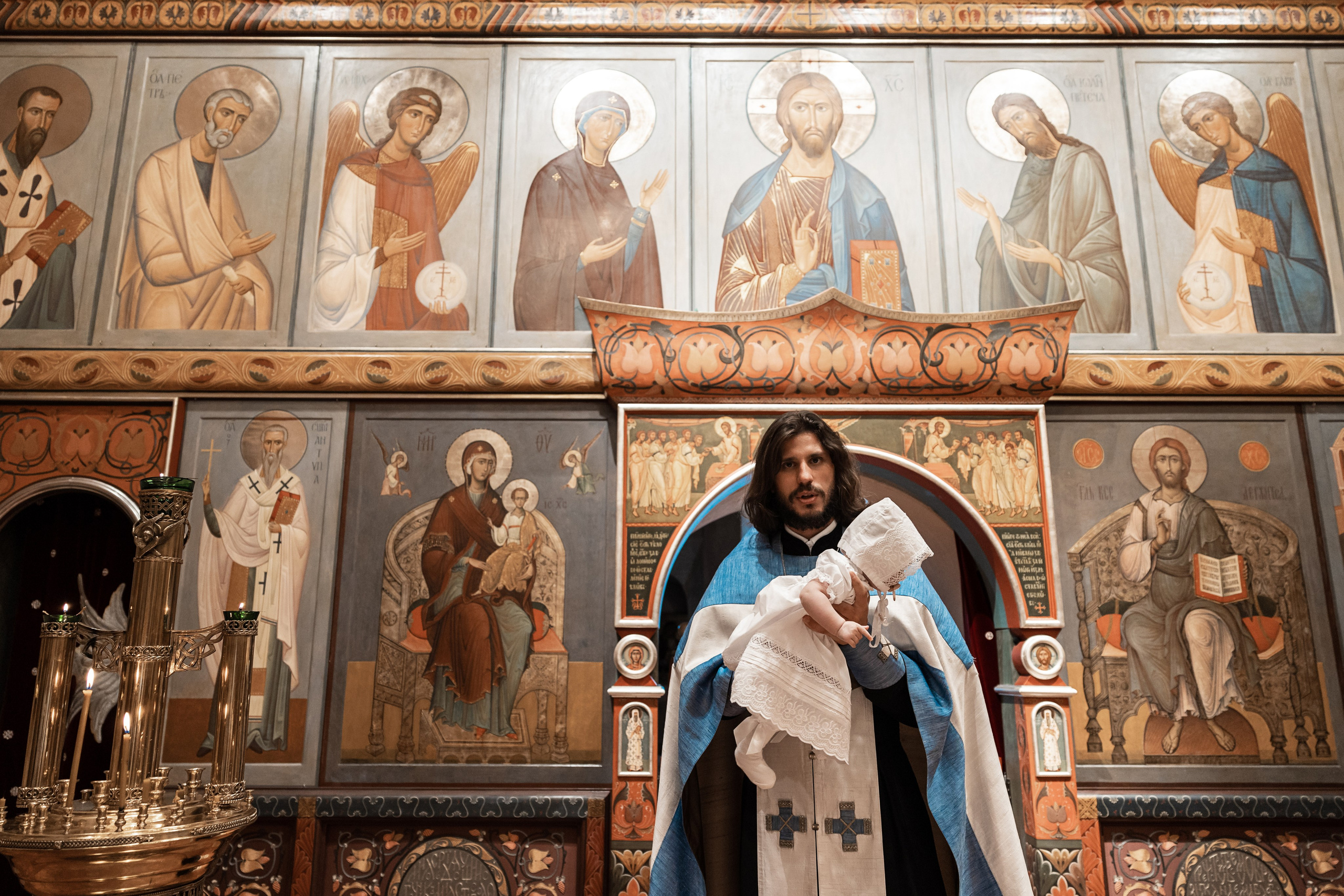 Крещение Агаты. Фотограф Крещение, Выписка москва