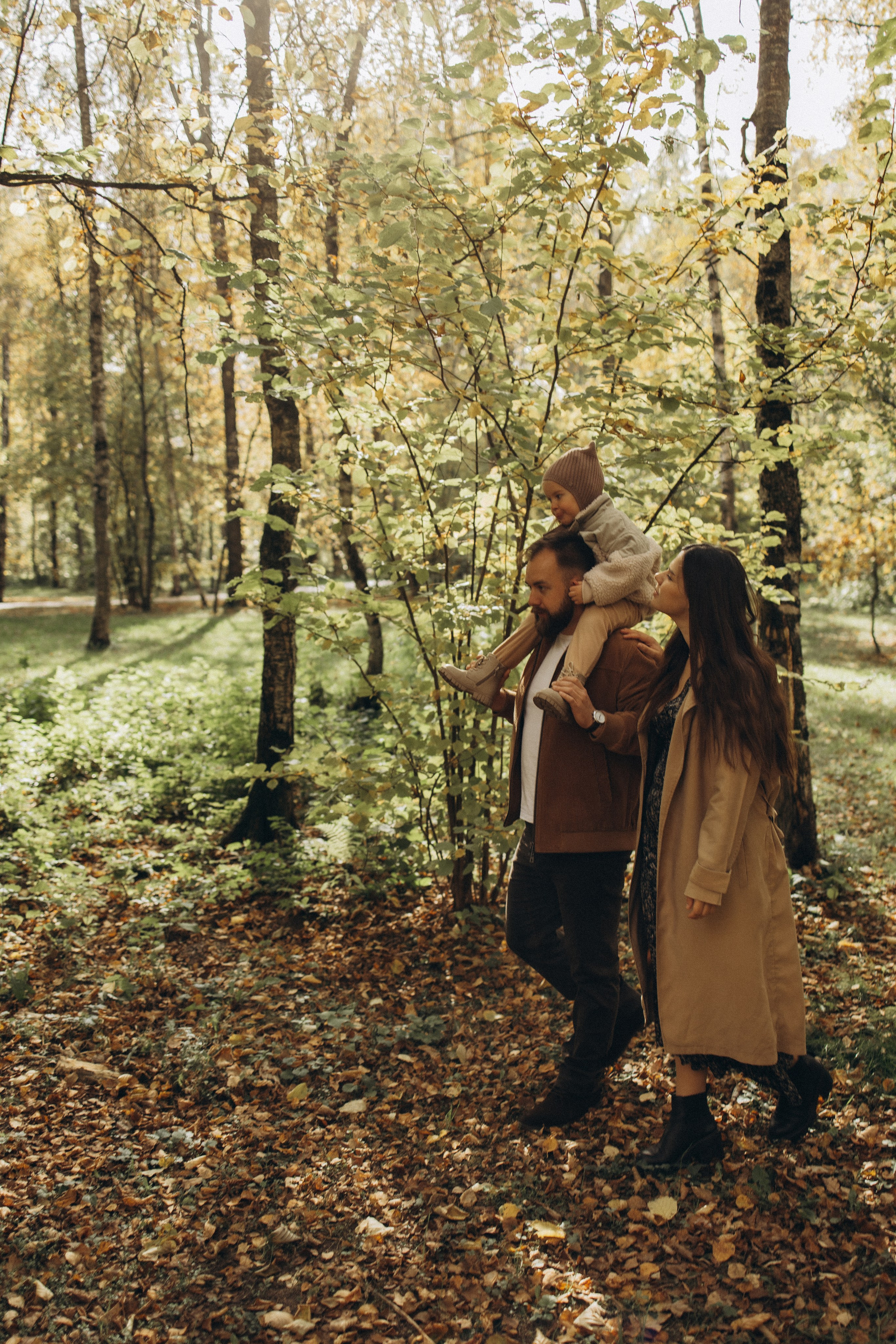 Одним осенним днем. Семейный фотограф в Москве Анастасия Шалда