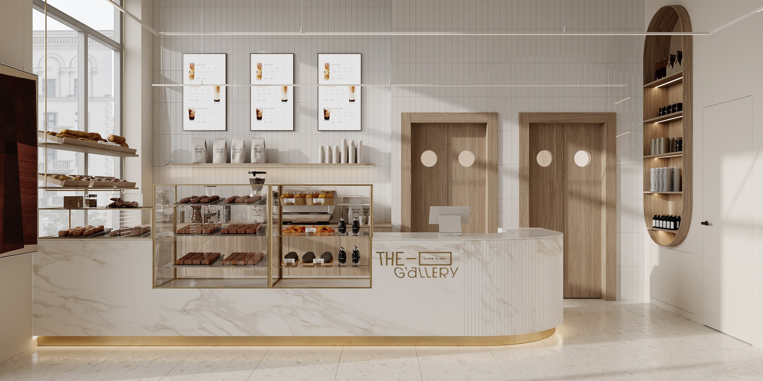 Интерьер кафе в современном стиле. Дизайн интерьера Санкт-Петербург | Москва | Калининград