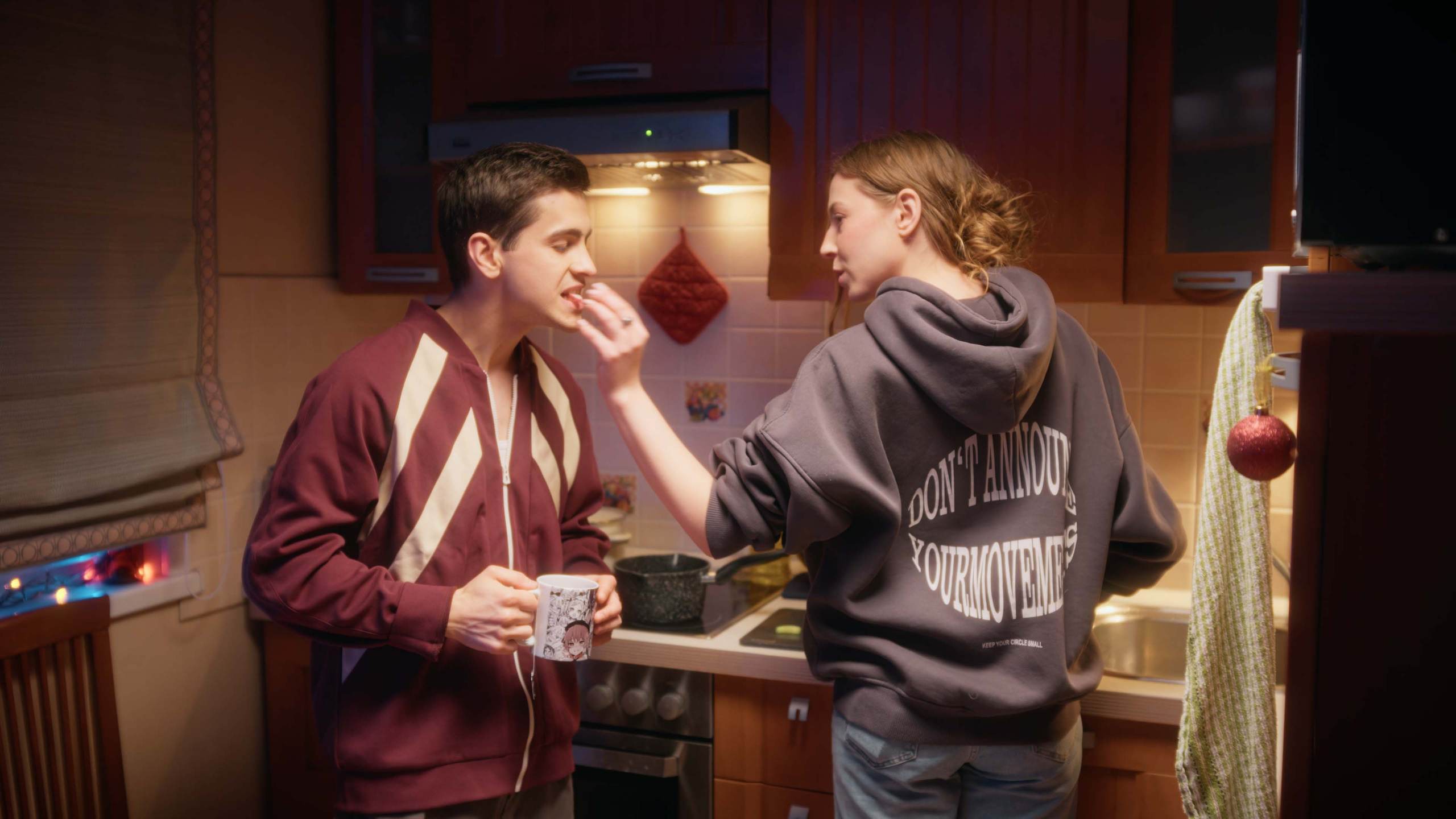 Новогодняя история. Цветокоррекция видео