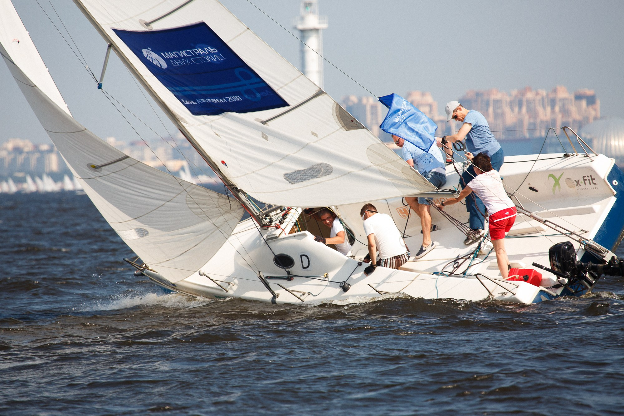 Парусная регата. Рабочая сторона — бизнес портрет и репортаж в Санкт-Петербурге