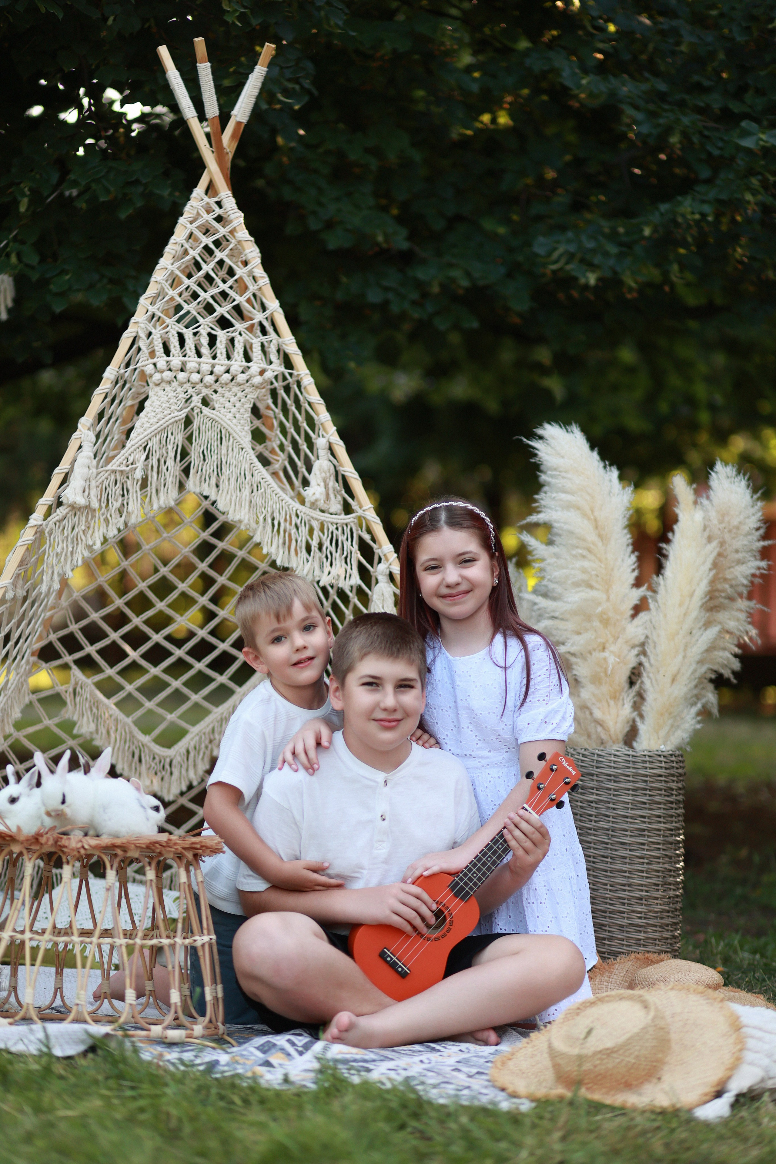 Бохо в Чистяковской Роще. Детский семейный фотограф Краснодар