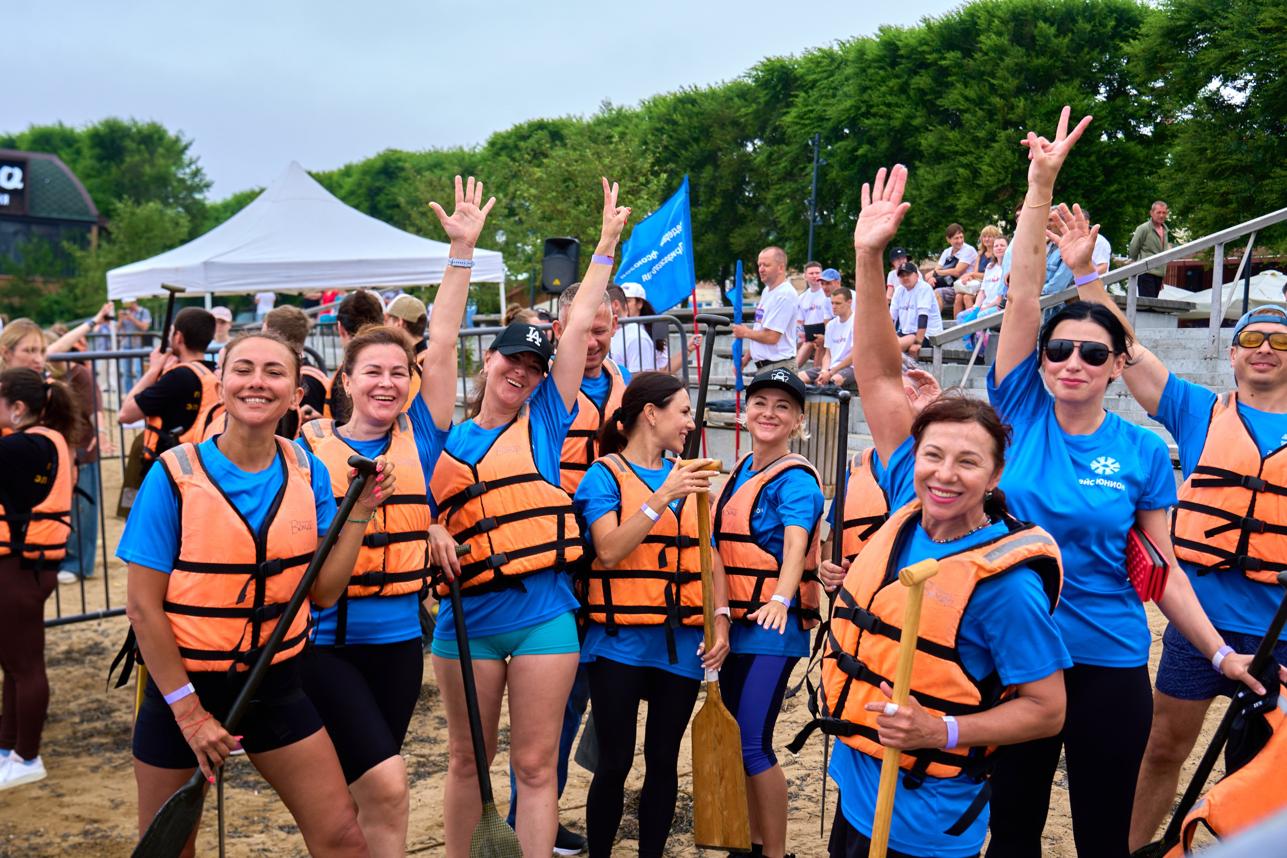 Соревнования на лодках дракон Айс Юнион. Фотограф во Владивостоке