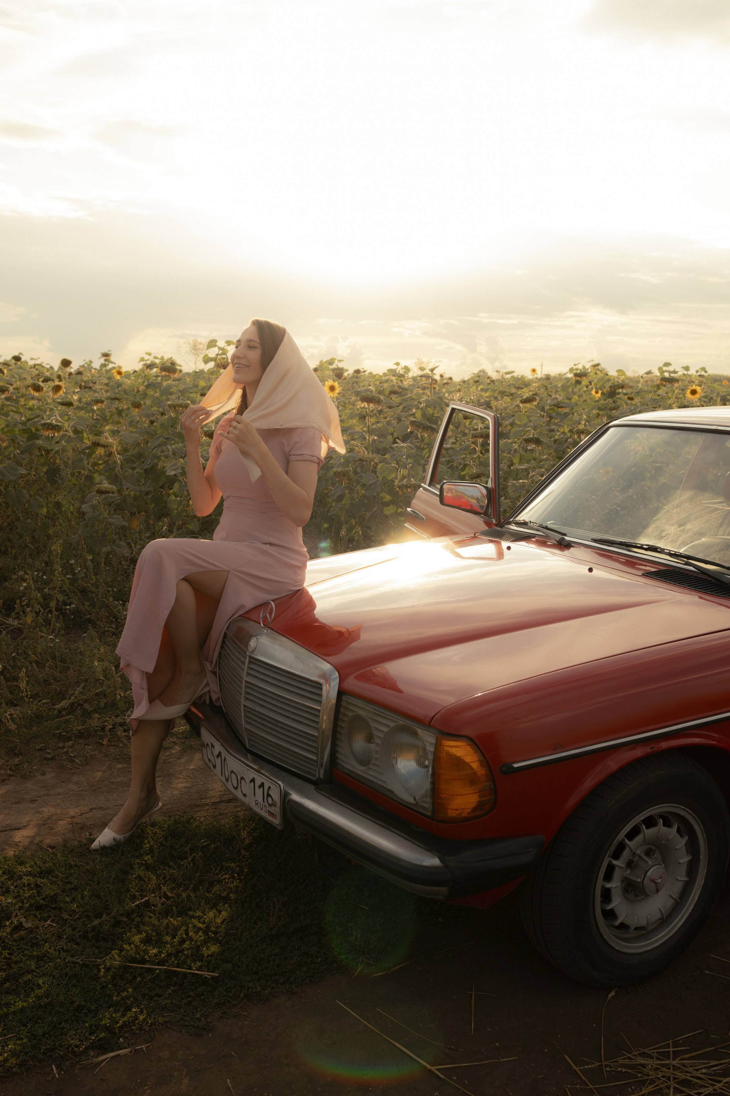 В поле подсолнухов. Фотограф Зарина. Казань